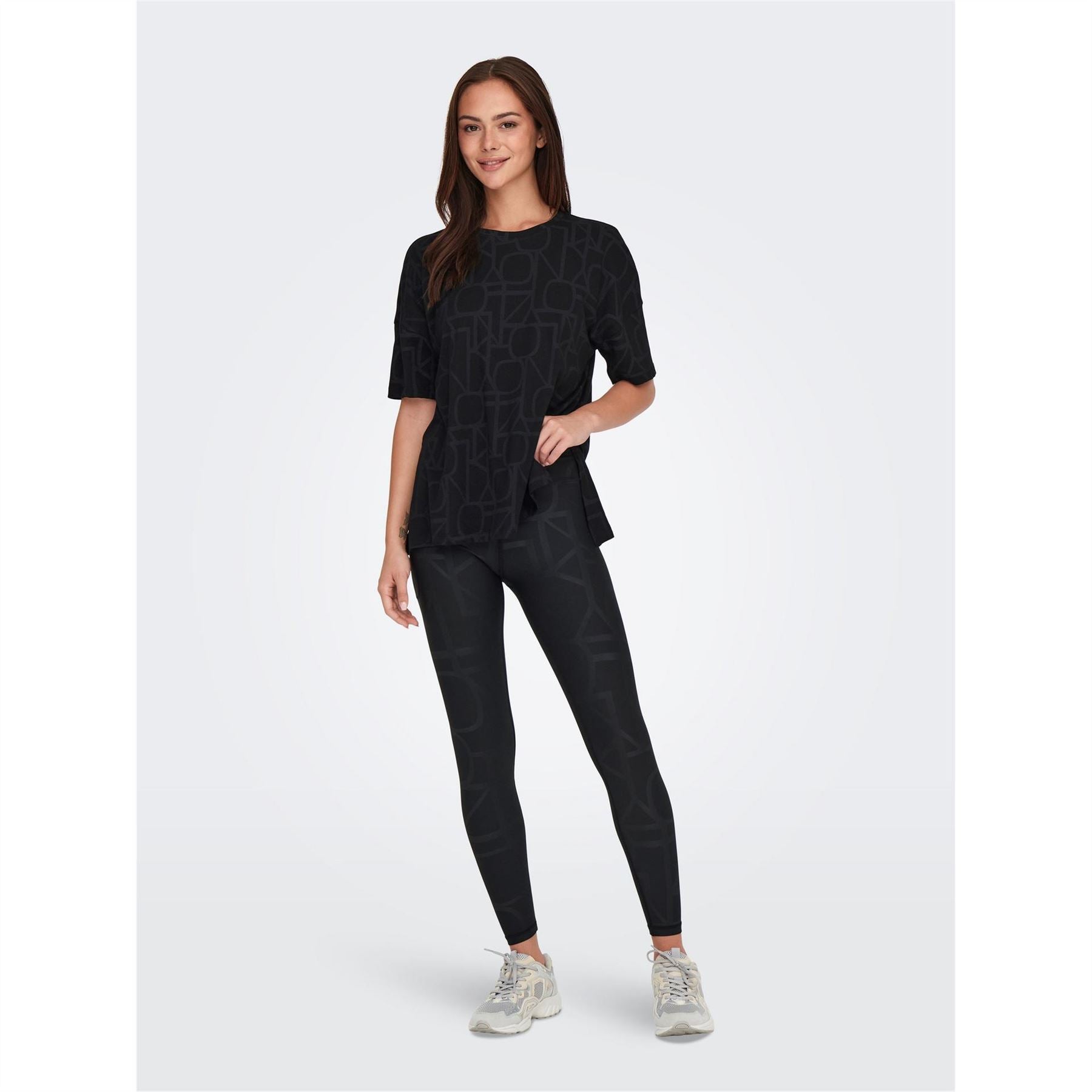 Only Play Logo High Waist Training Leggings