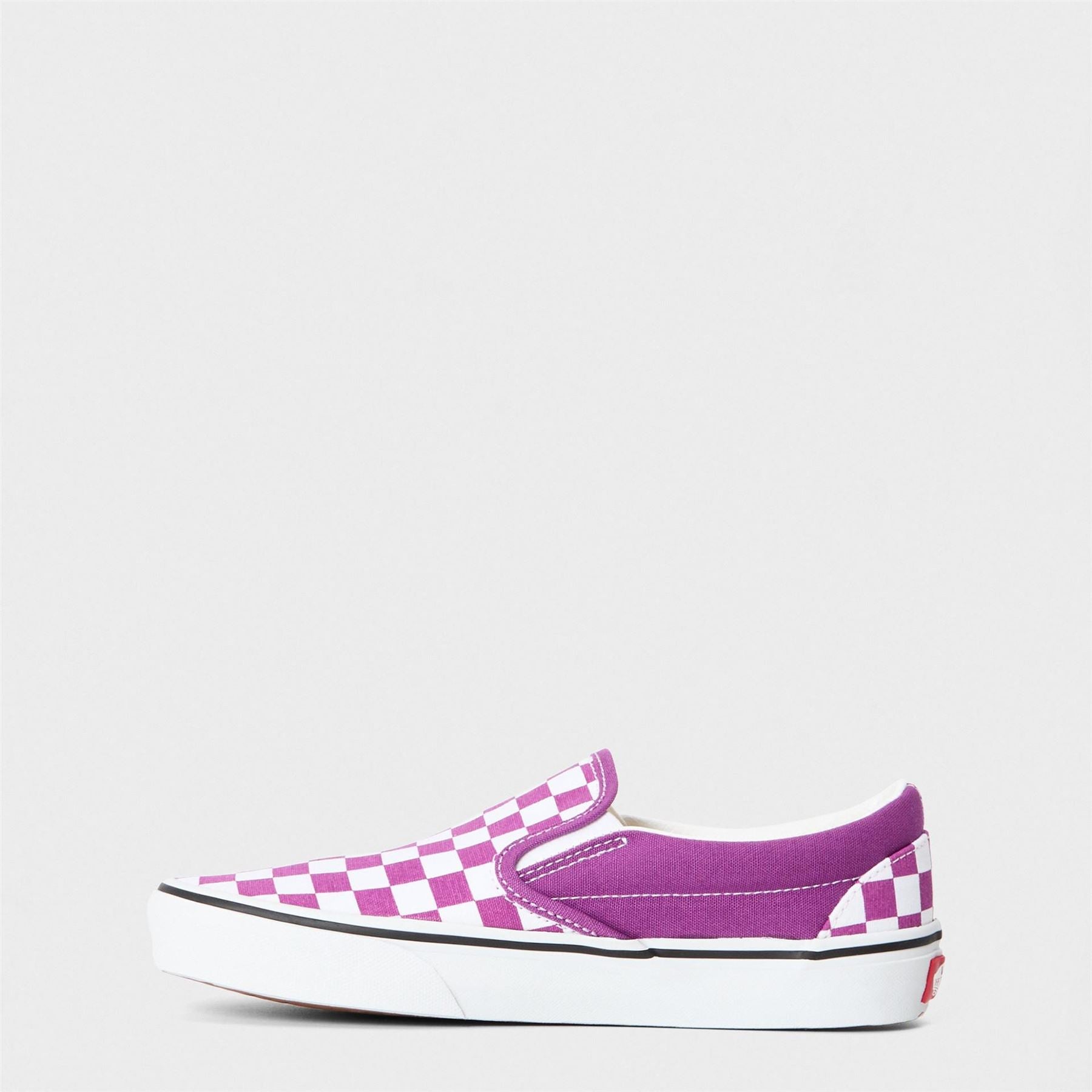Vans Adults Classic Color Theory Checked Canvasas Slip On Trainers