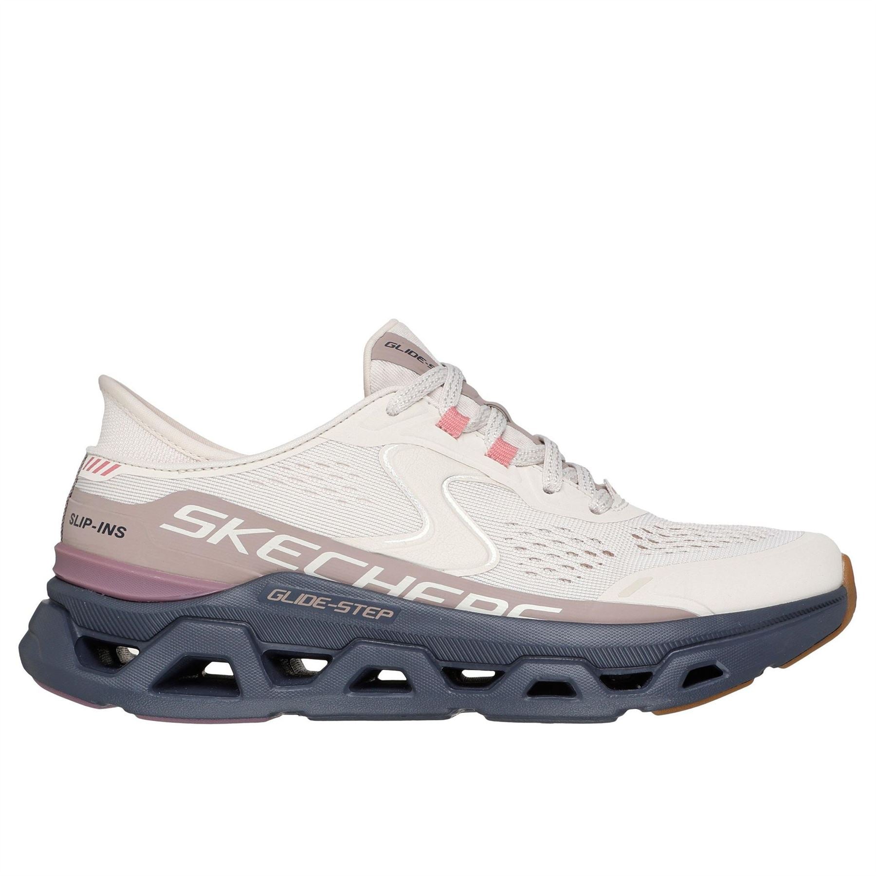 Skechers Glide Step Low Top Chunky Heel Sneakers