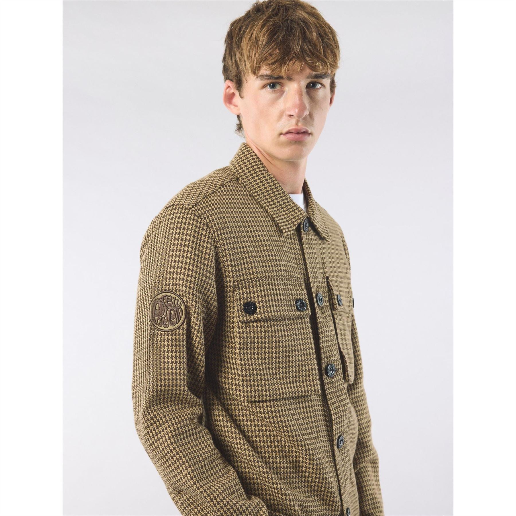 Pretty Green Kilburn Relaxed Fit Overshirt