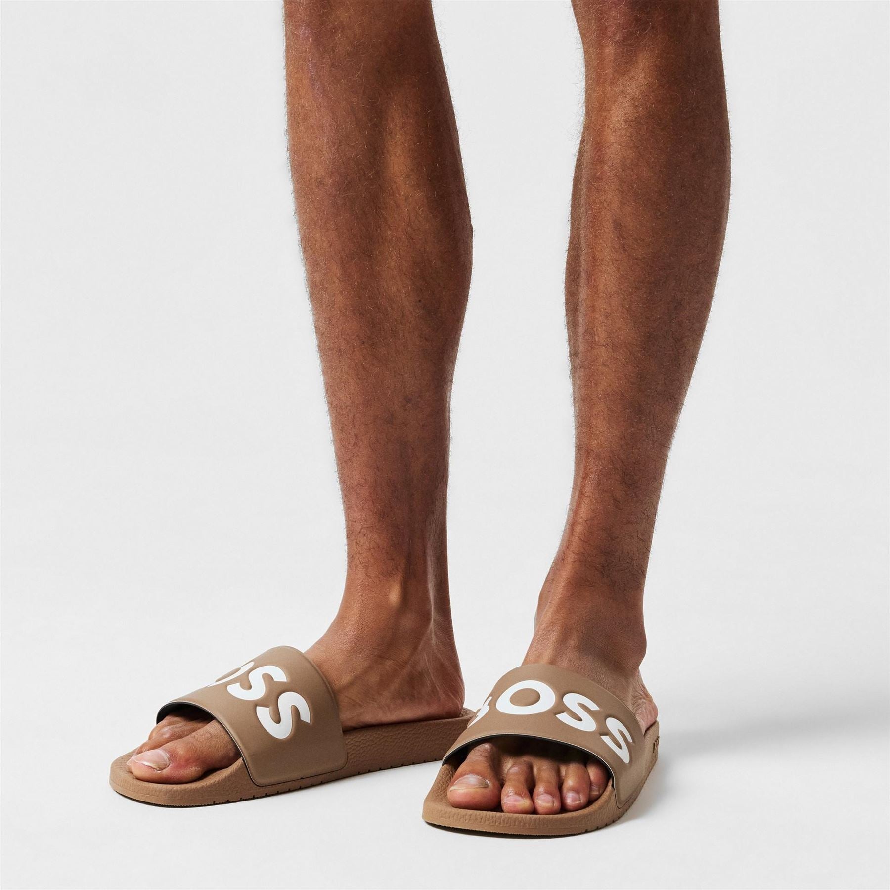 Boss BOSS Comfy Slider Sandals with Logo Detail (Aryeh)