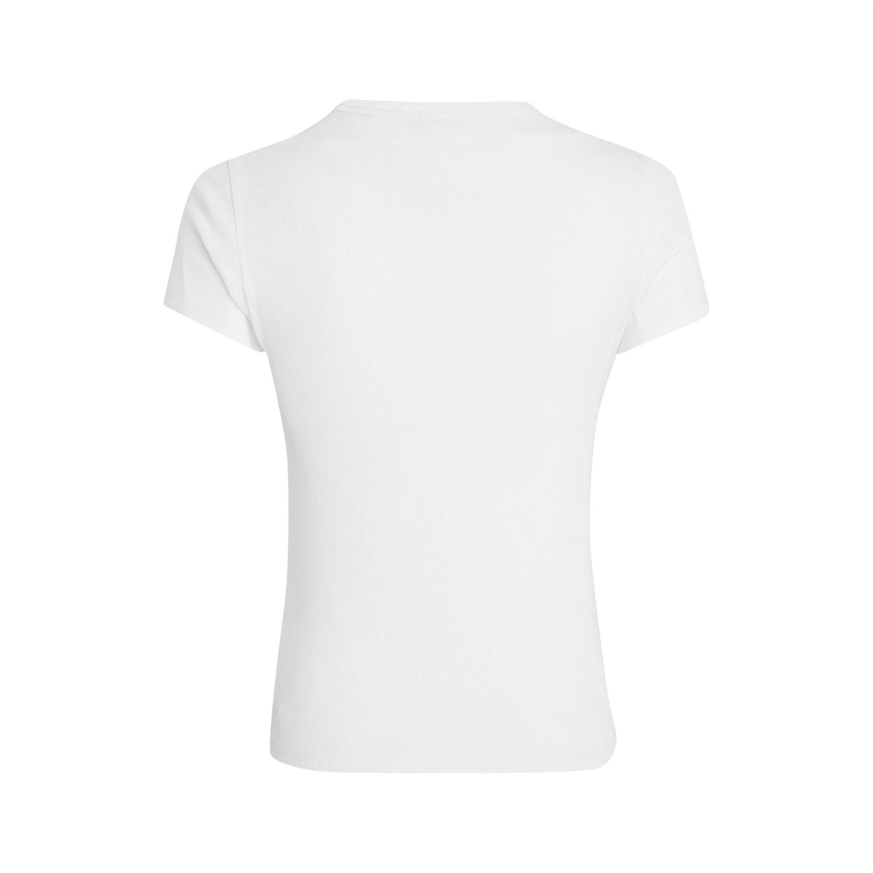 Tommy Jeans Slim Essential Rib Short Sleeve T-Shirt