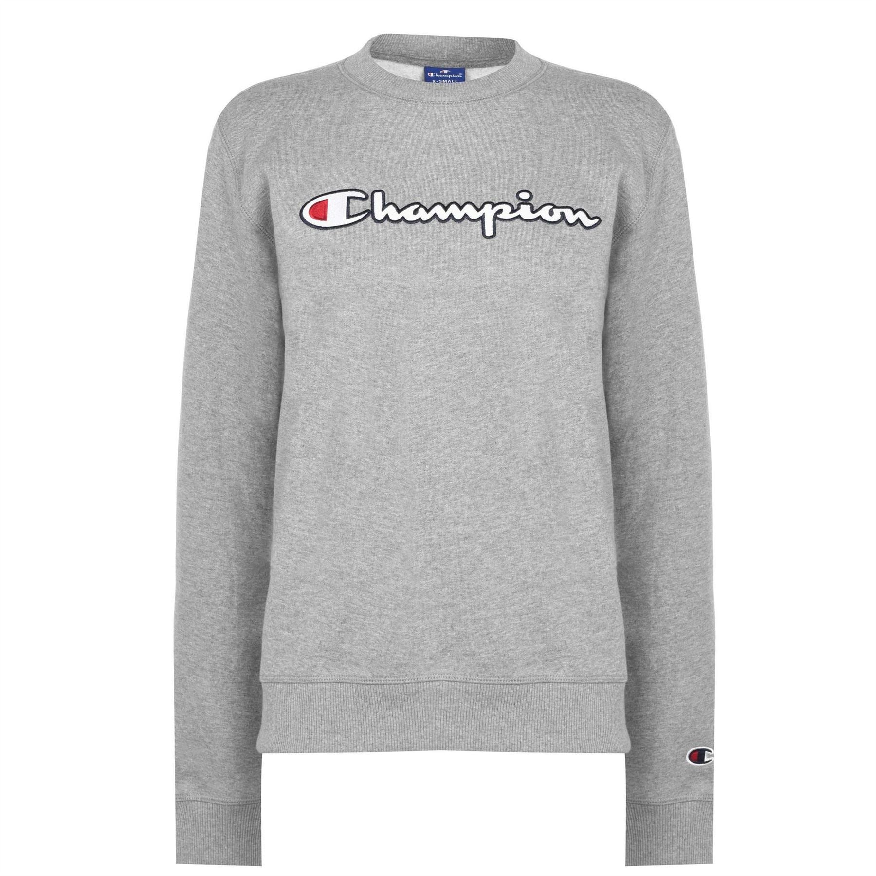 Champion Script Crew Neck Sweatshirt