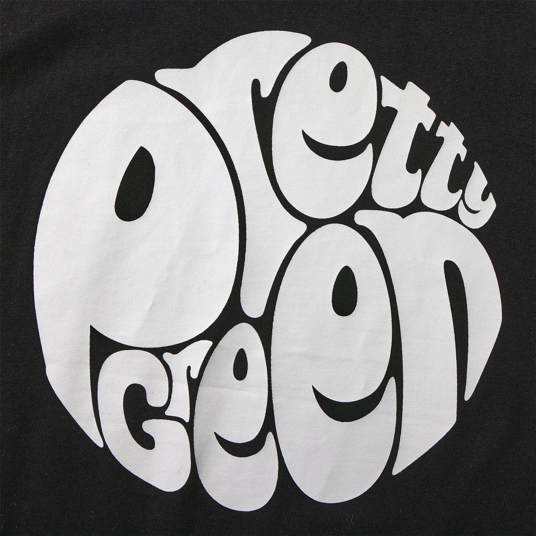 Pretty Green Mens Green Large Logo Tee