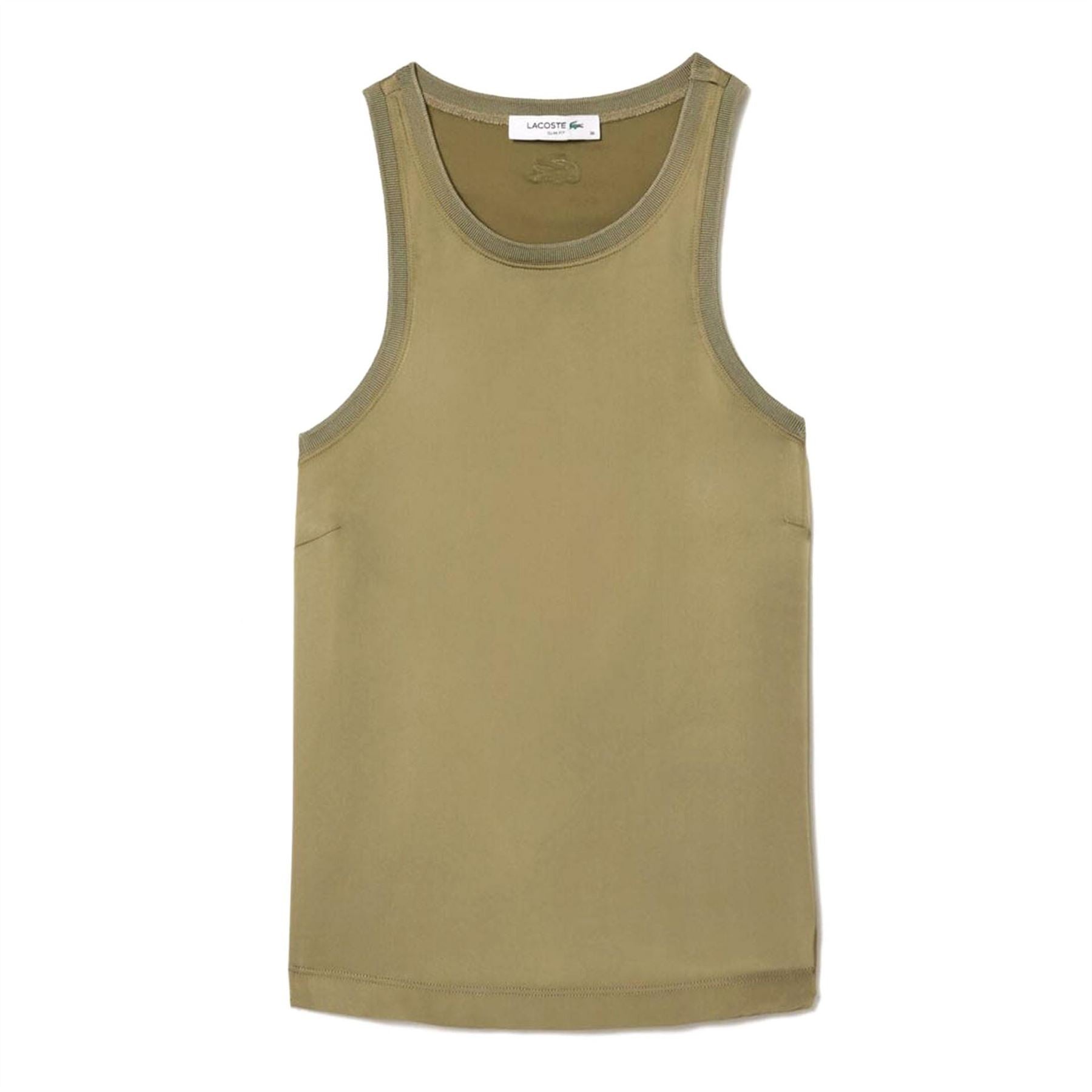 Lacoste Fit Fluid Satin Tank Top