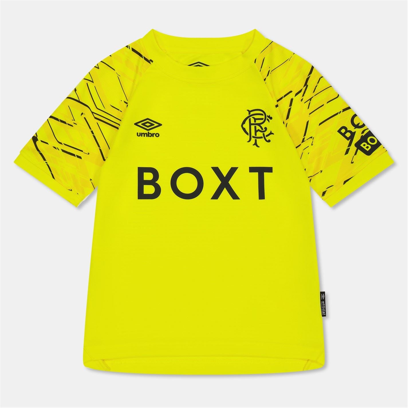 Umbro Rangers Home Goalkeeper Shirt 2025 2026 Juniors