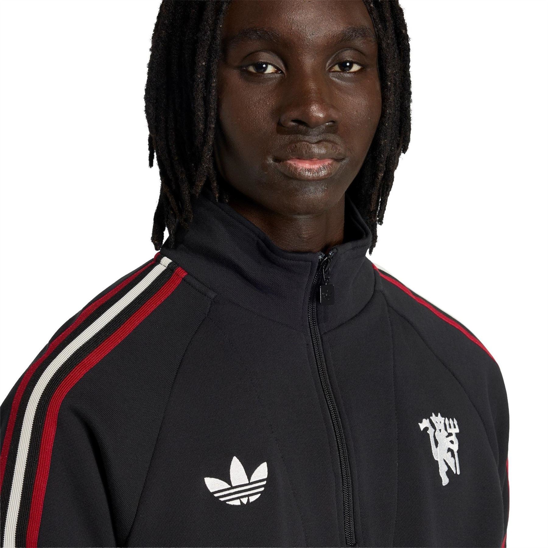 adidas Manchester United Originals Half Zip Jumper