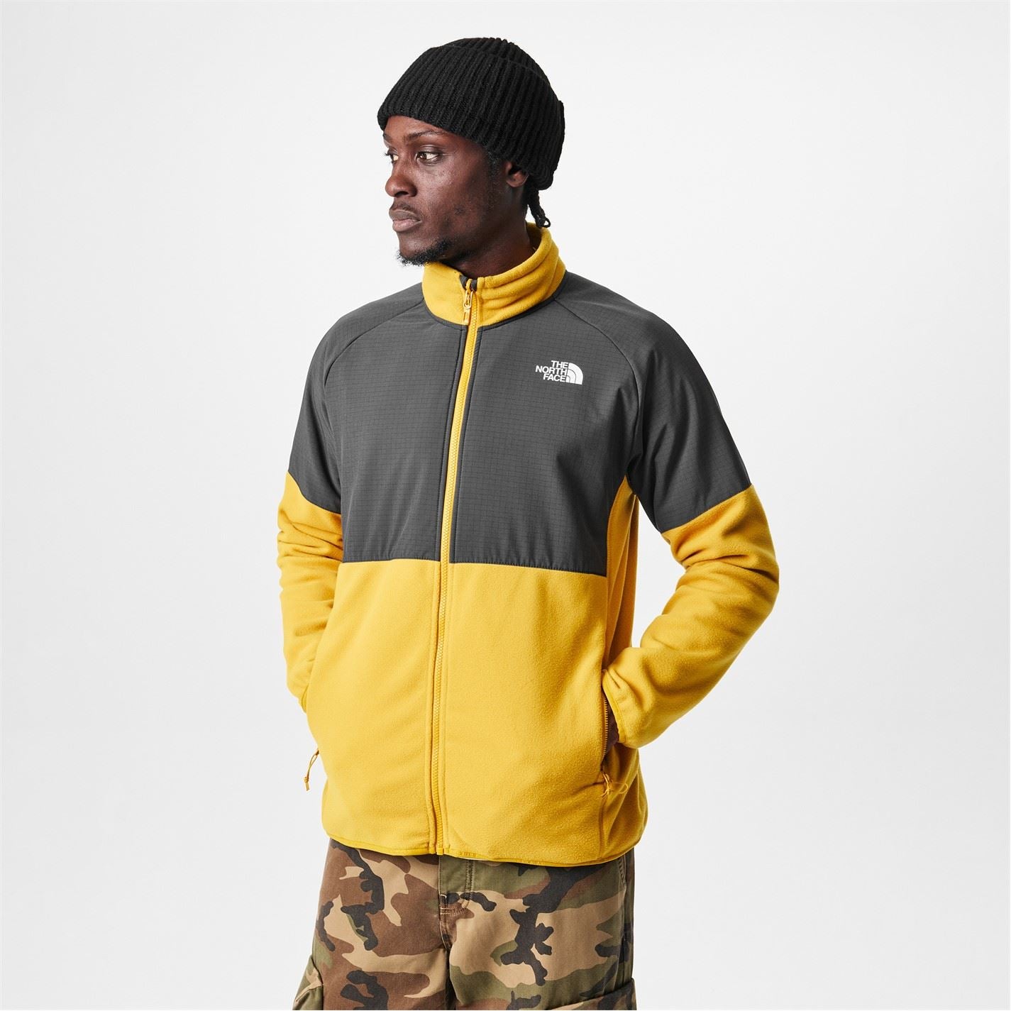 The North Face Glacier Funnel Neck Raglan Sleeve Sweatshirt