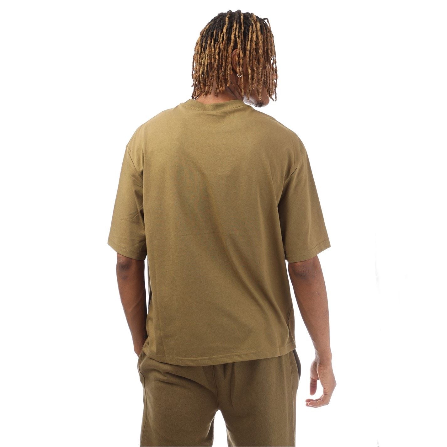 Hype Oversize Fit Signature Print T-Shirt