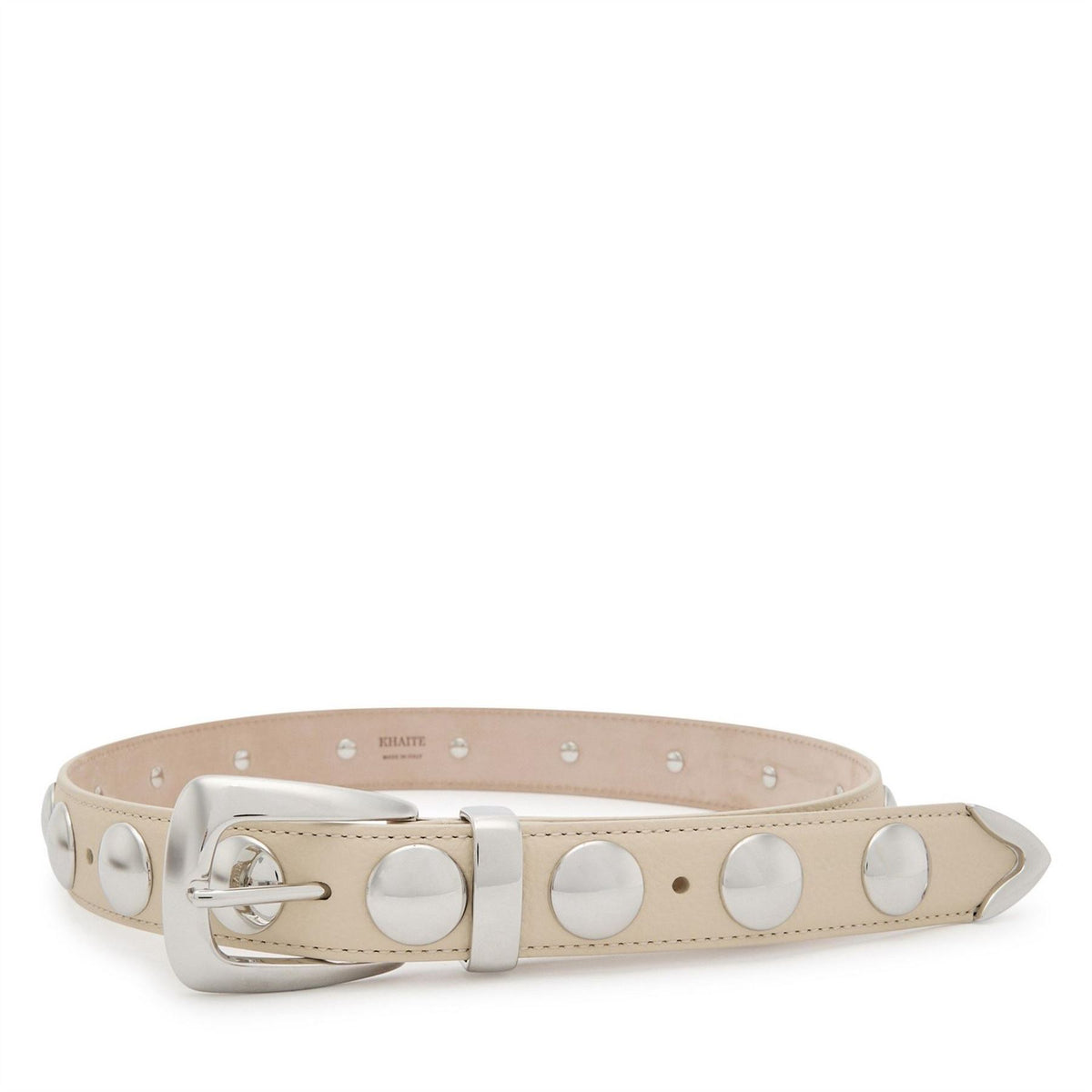 Khaite Belt With Studs   Silver