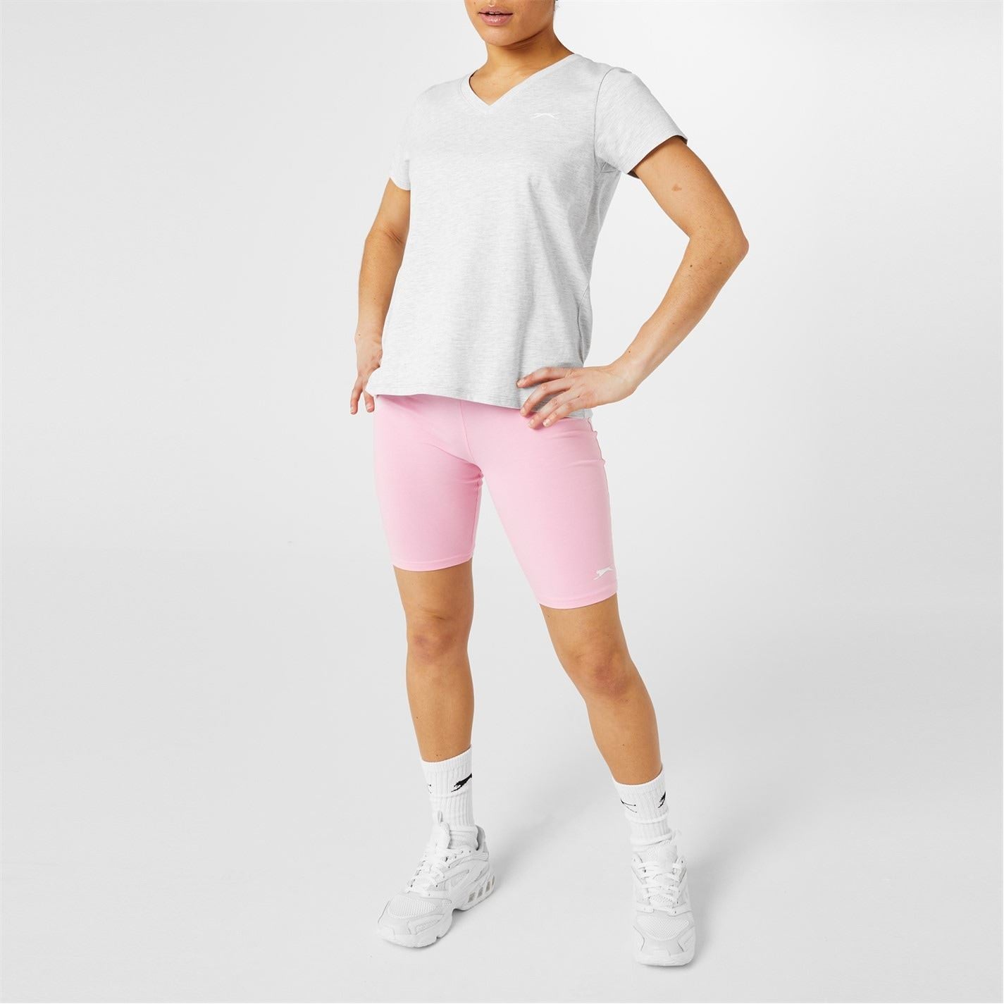 Slazenger Ladies V Neck Tee Shirt