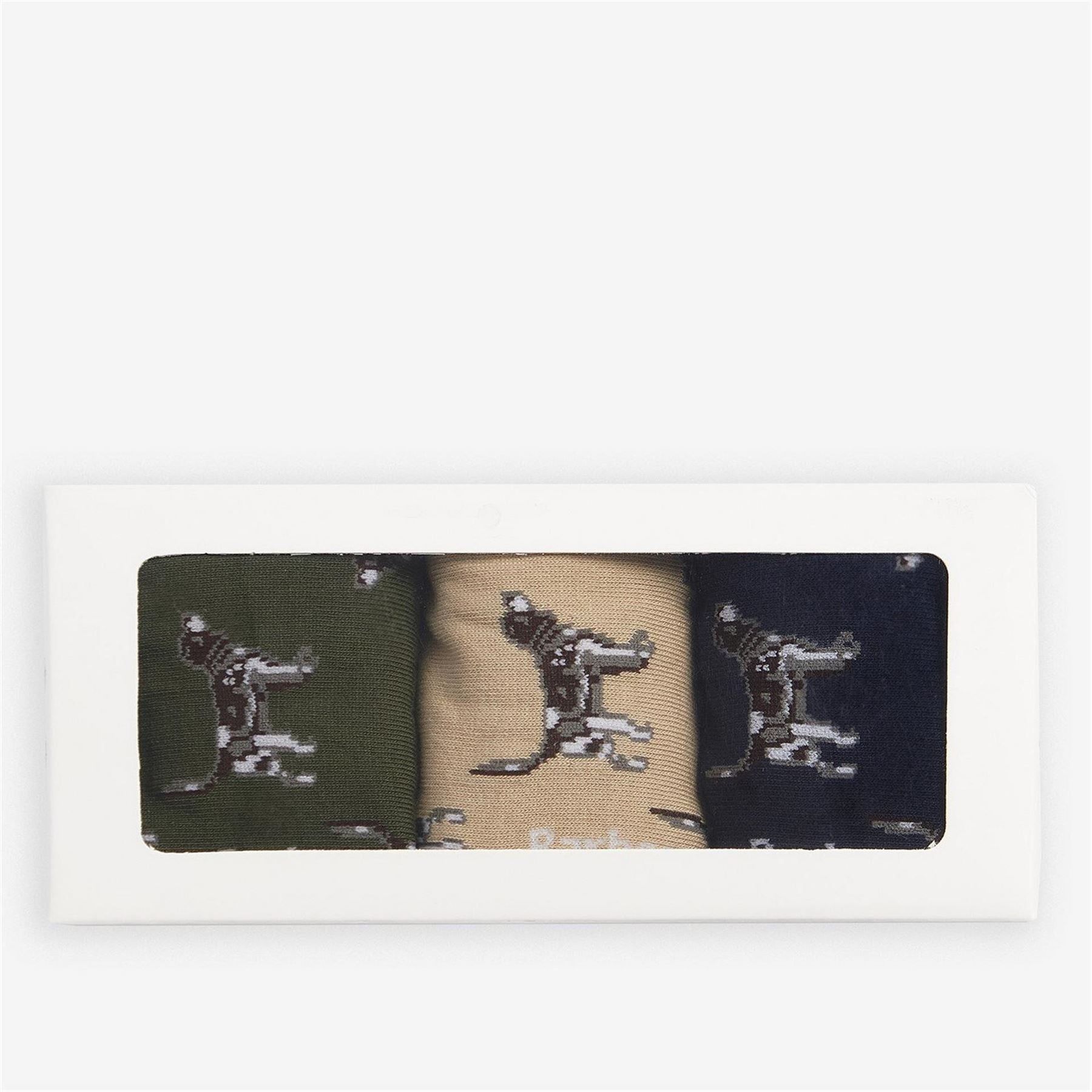 Barbour Pointer Dog Sock Gift Sets