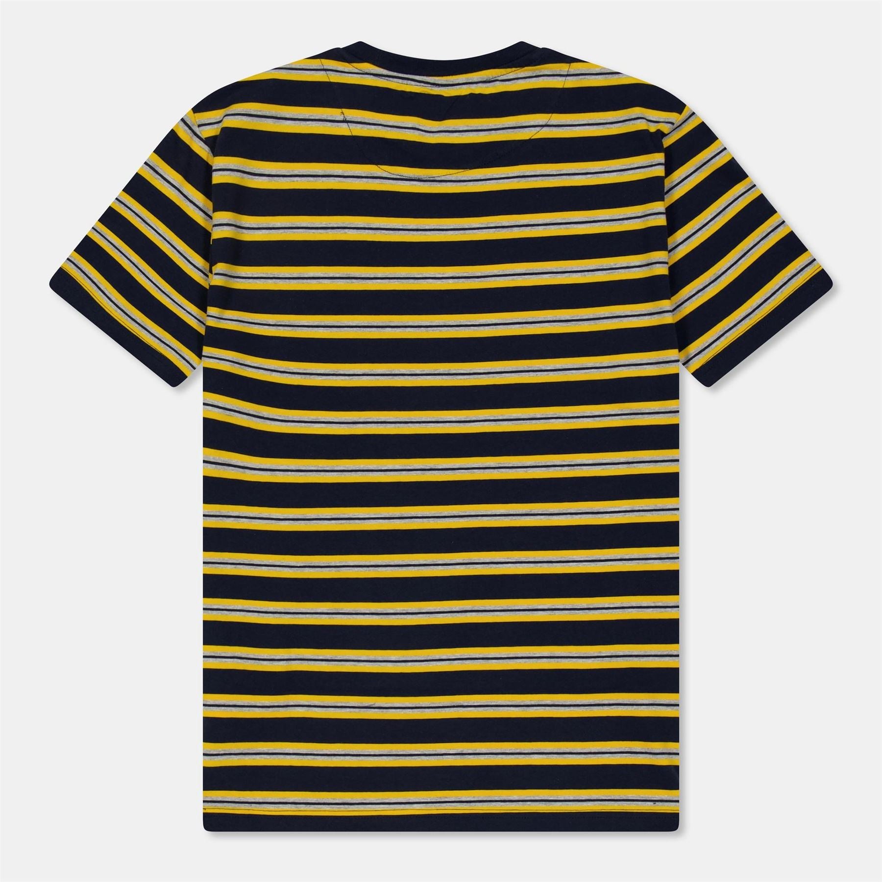 Farah Tobago Embroidered Crew Neck Ribbed Collar T-Shirt
