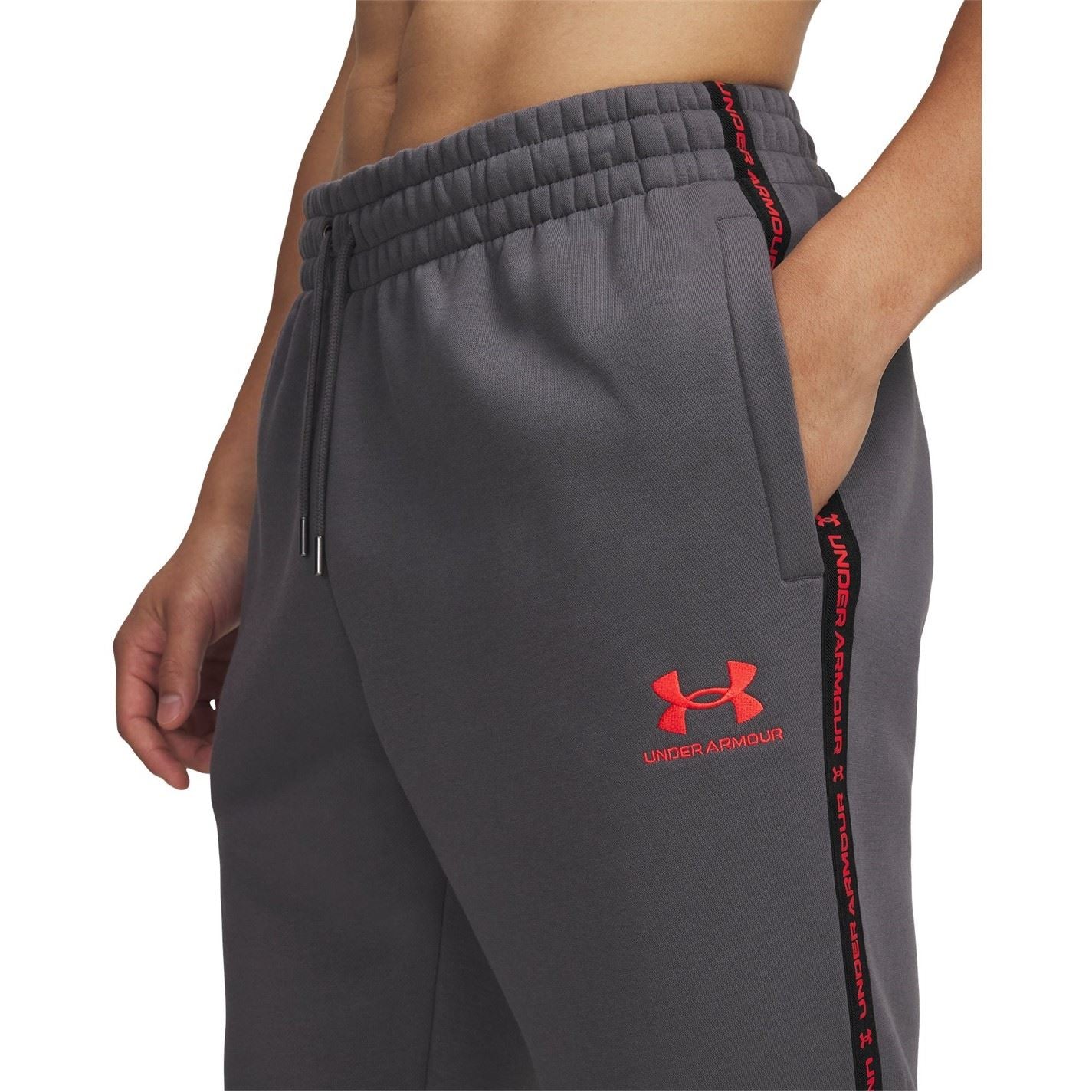 Under Armour Mens Armour Ua Icon Fleece Jogger Taping Joggers