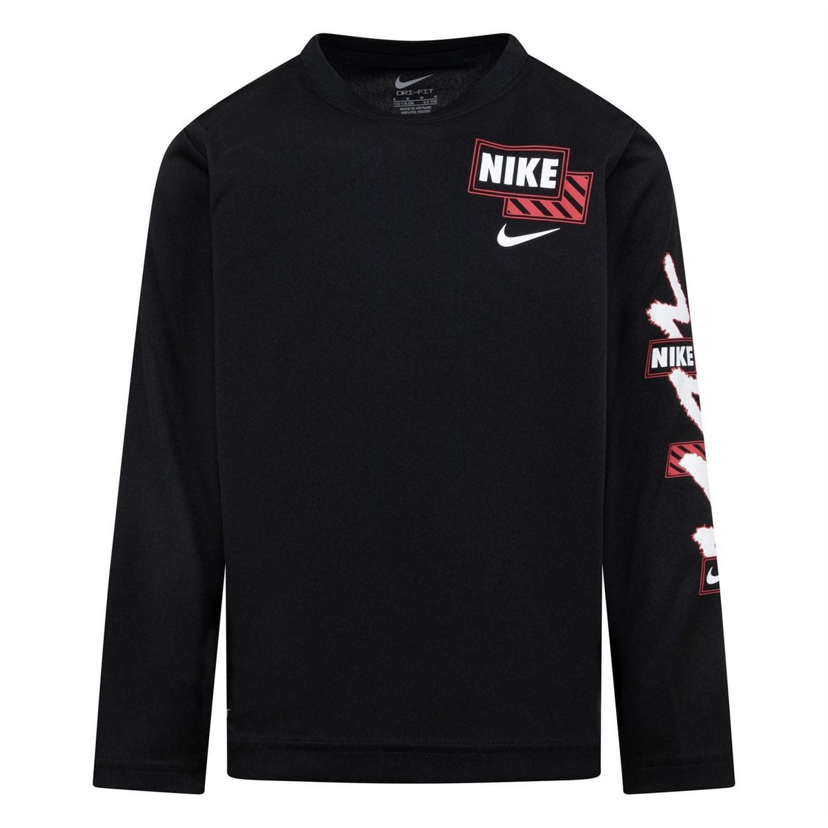 Nike Swoosh Scribble Long Sleeve T-Shirt