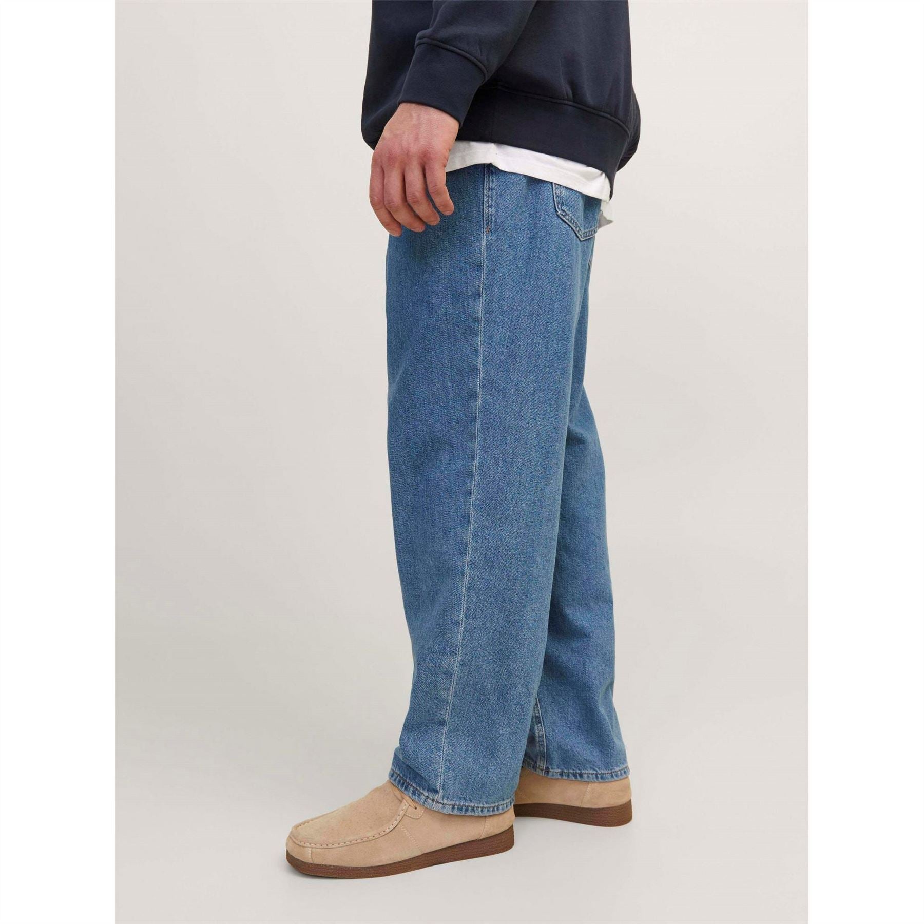 Jack and Jones Chris Plus Size Wide Leg Jeans