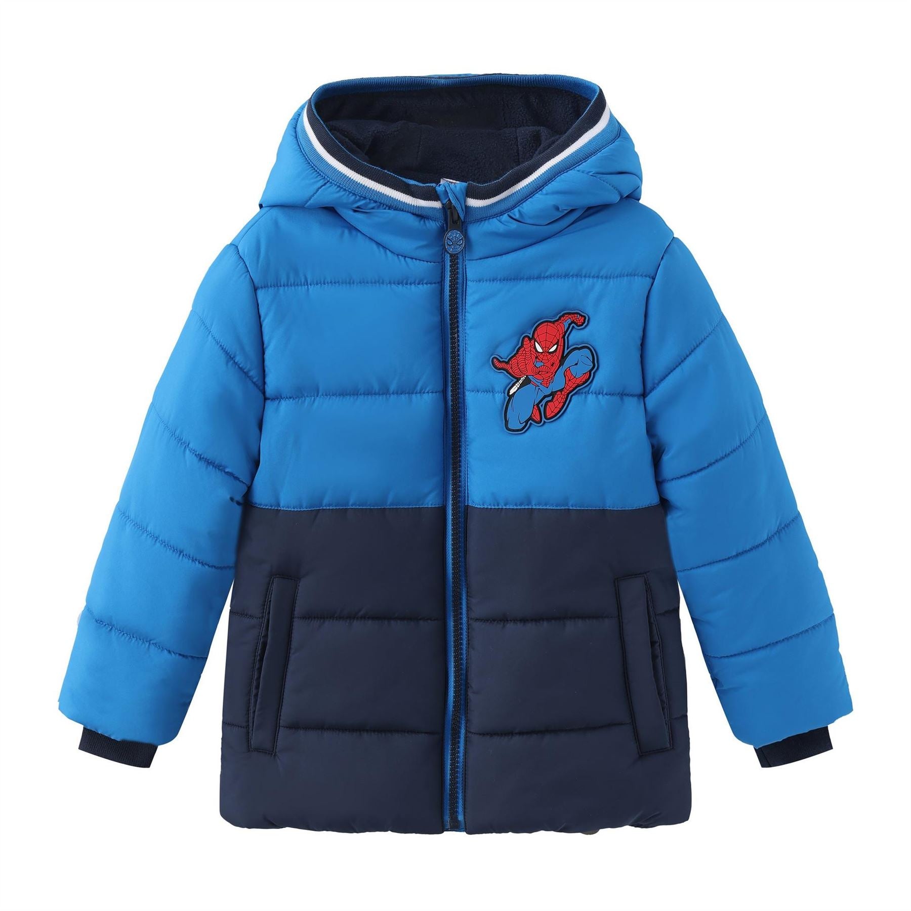 Character Disney Hooded Long Sleeve Short Puffer Jacket