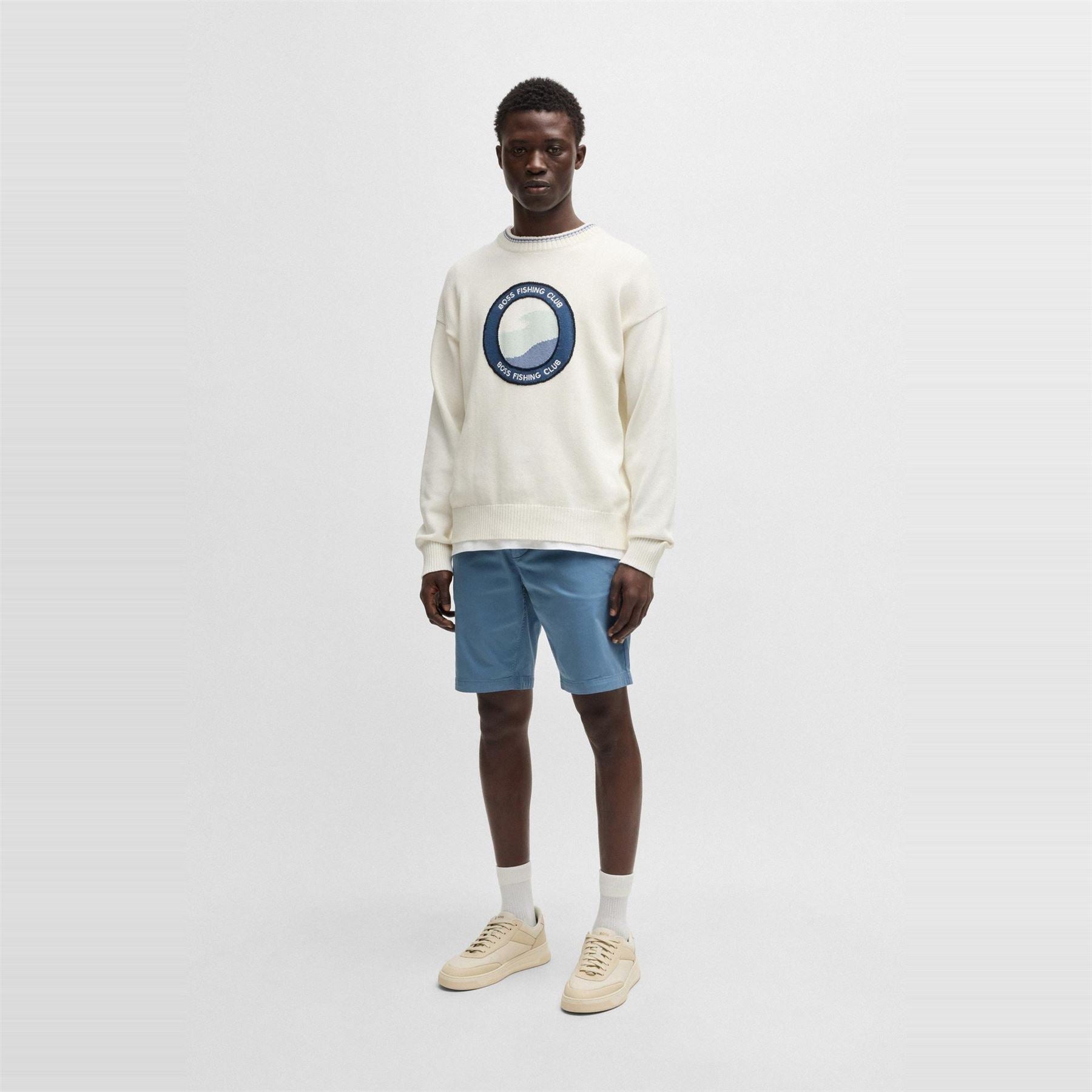 Boss Slim Fit Bermuda Chino Shorts