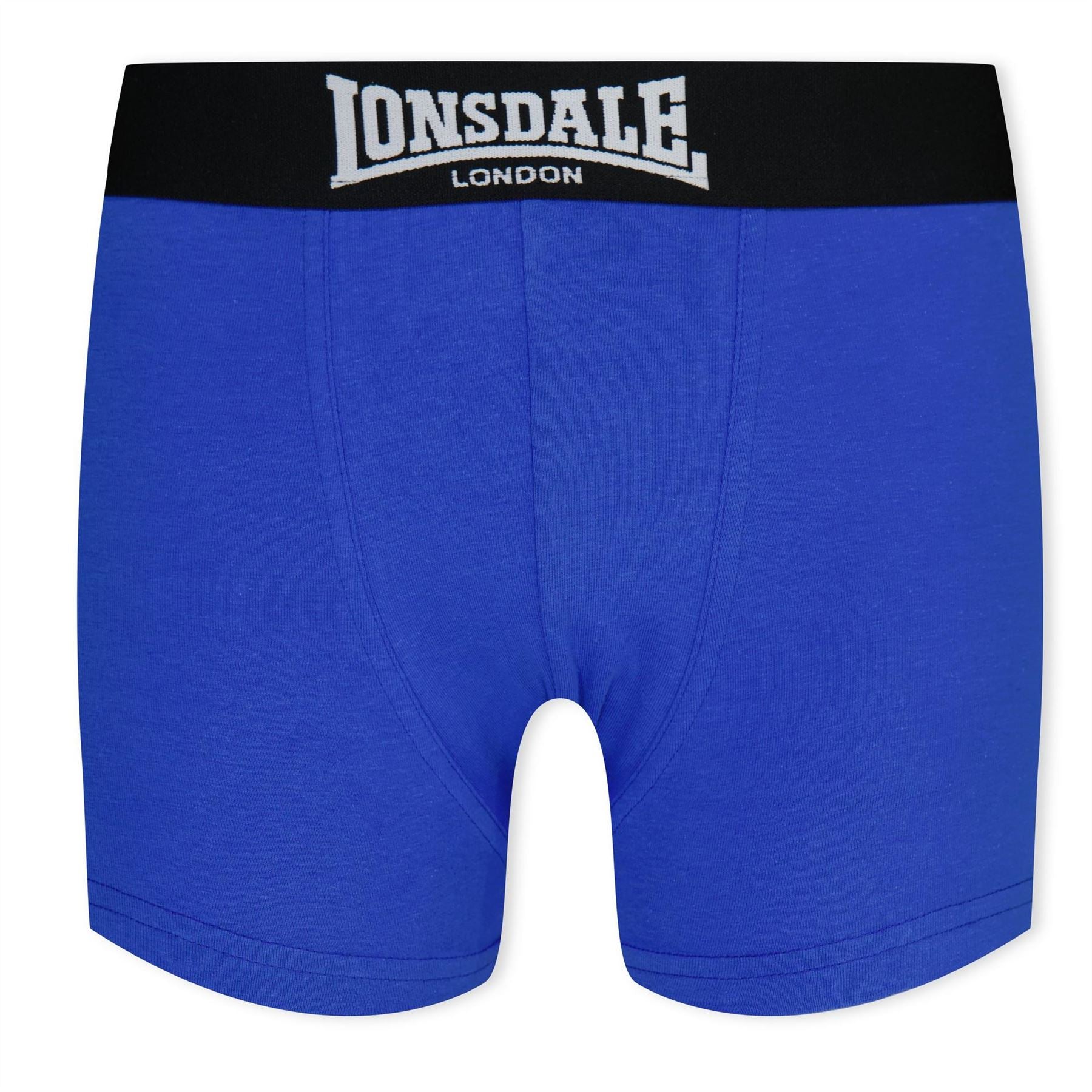 Lonsdale 2 Pack Trunk Shorts Junior Boys