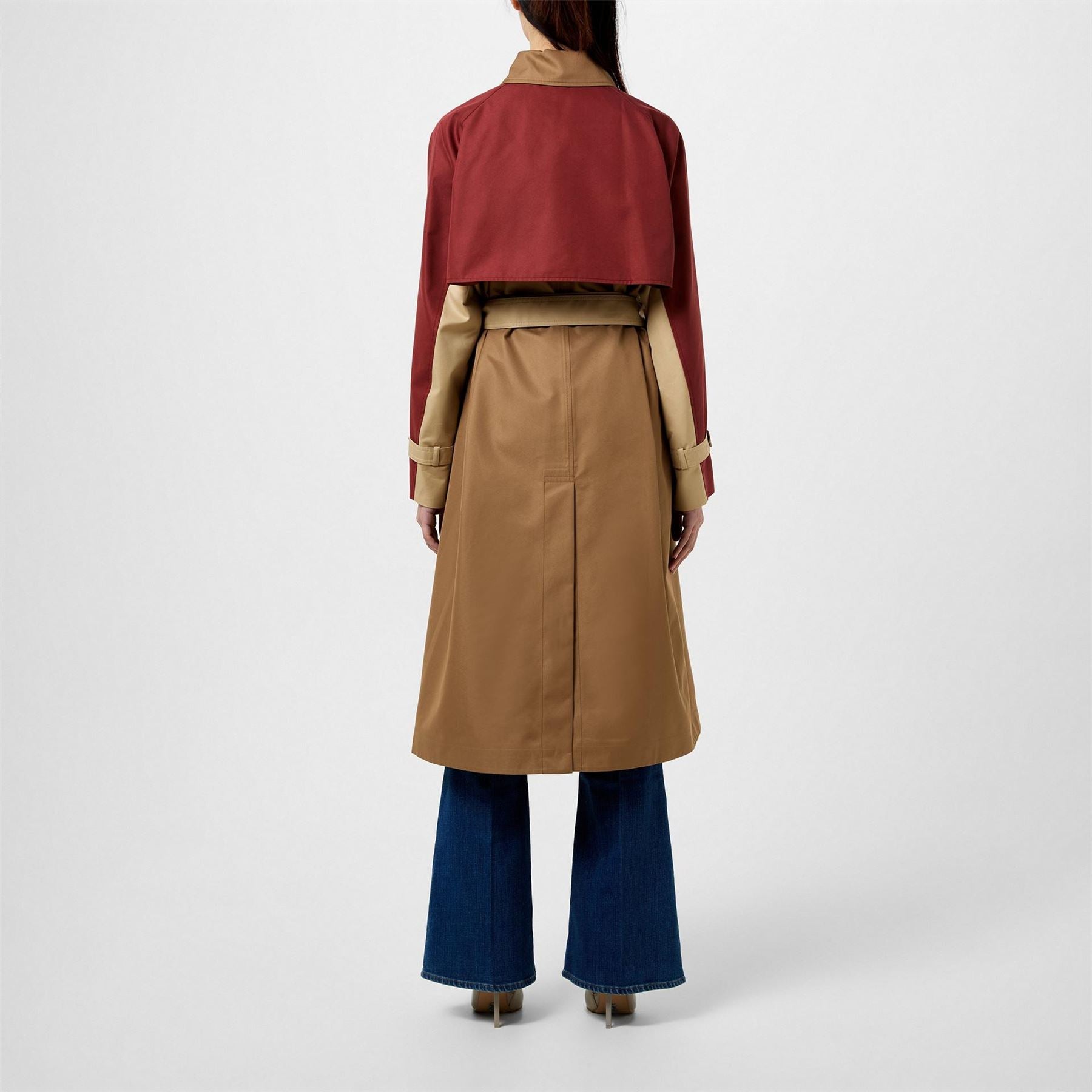 Weekend Max Mara Canasta Miele Trench Coat.