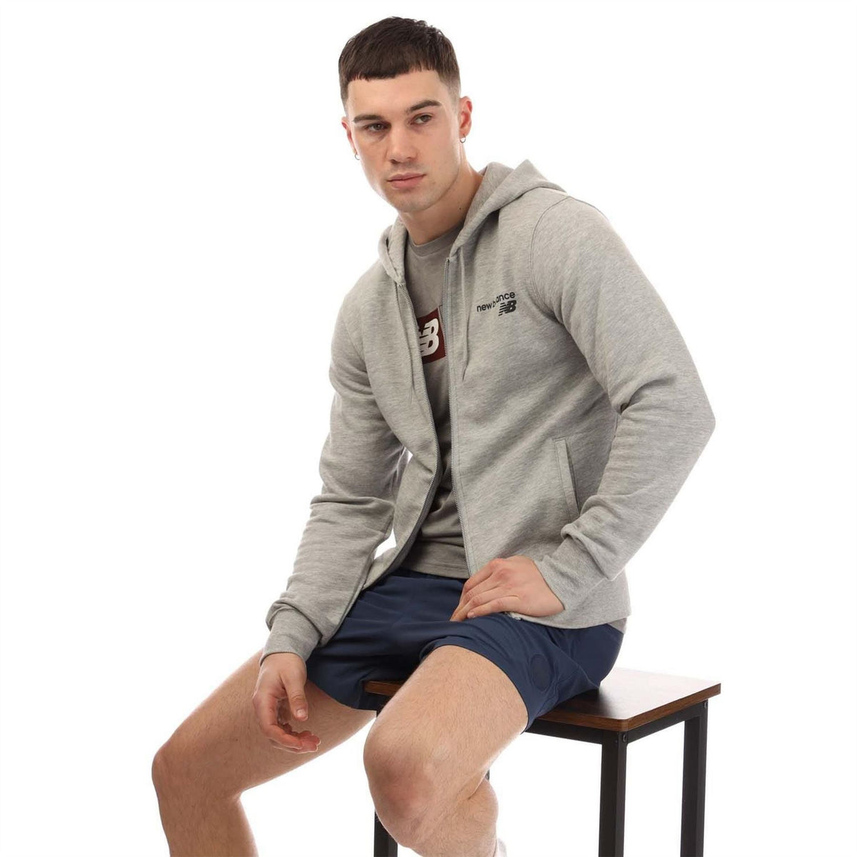 New Balance Core Full Zip Hoodie