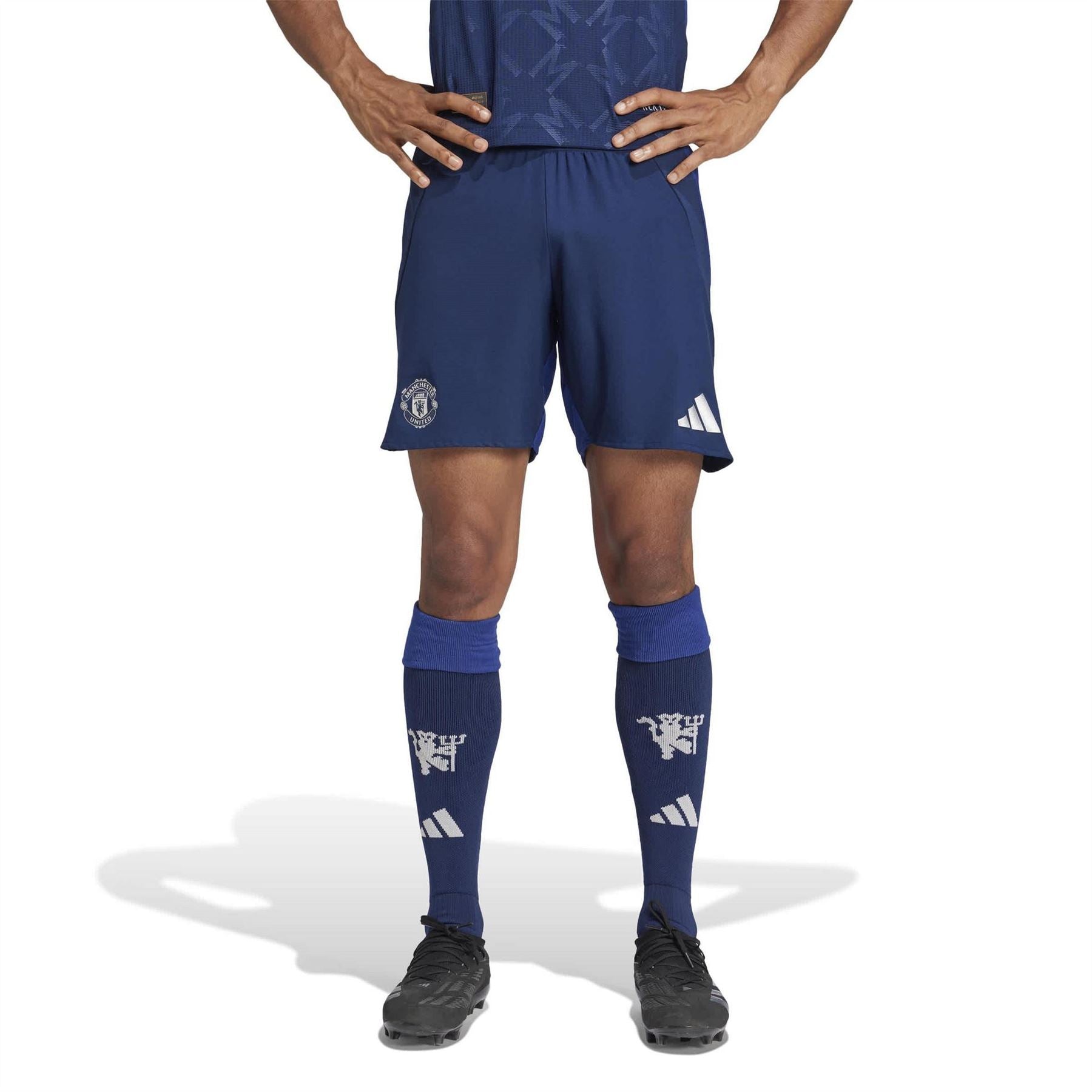 adidas Manchester United Authentic Away Shorts 2024 2025 Adults