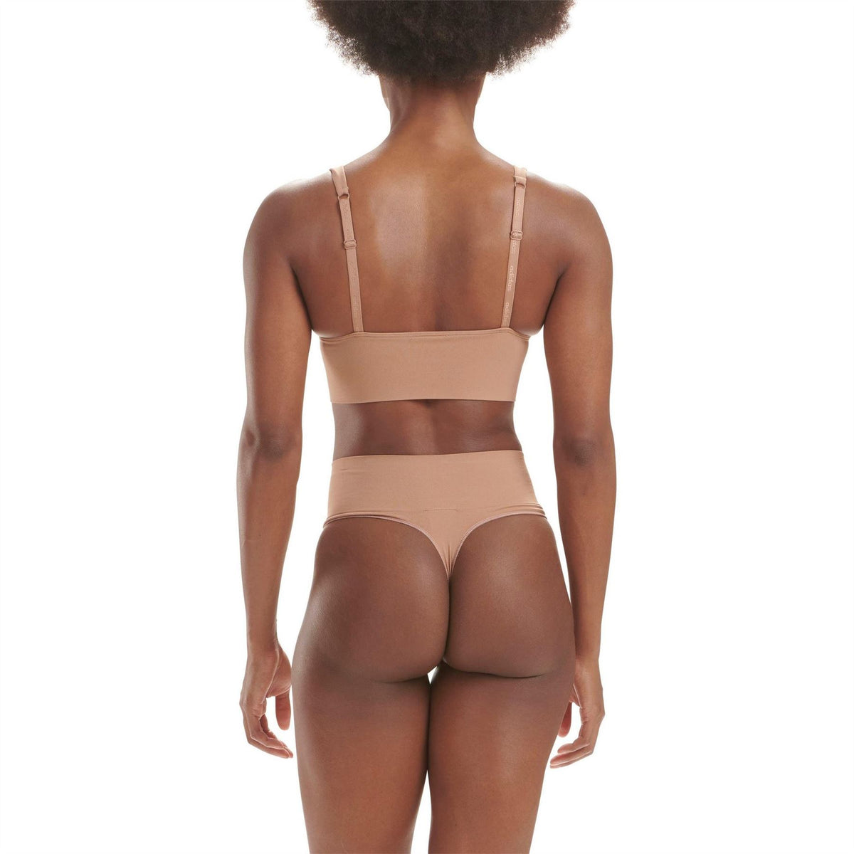 adidas Active Seamless Micro Stretch Long Line Plunge Bra