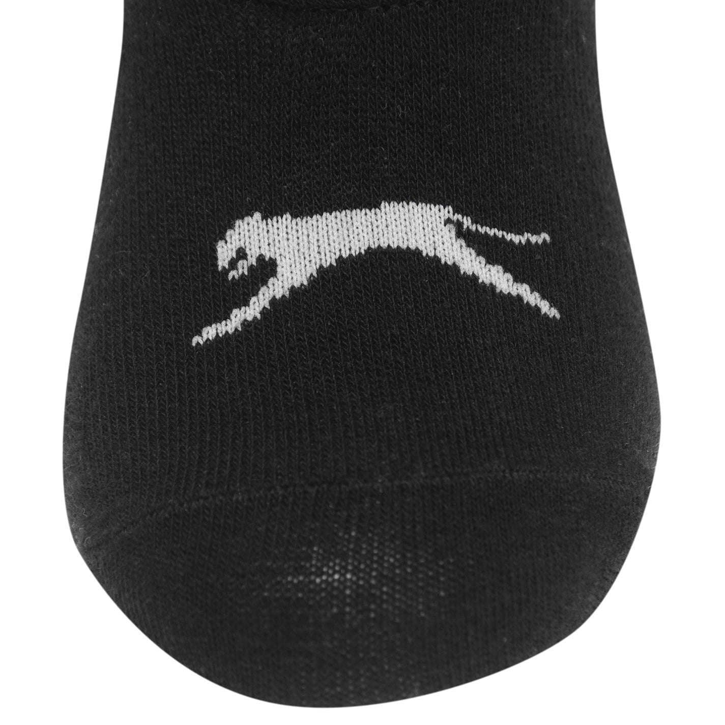 Slazenger Mens Invisible 5 Pack Trainer Socks