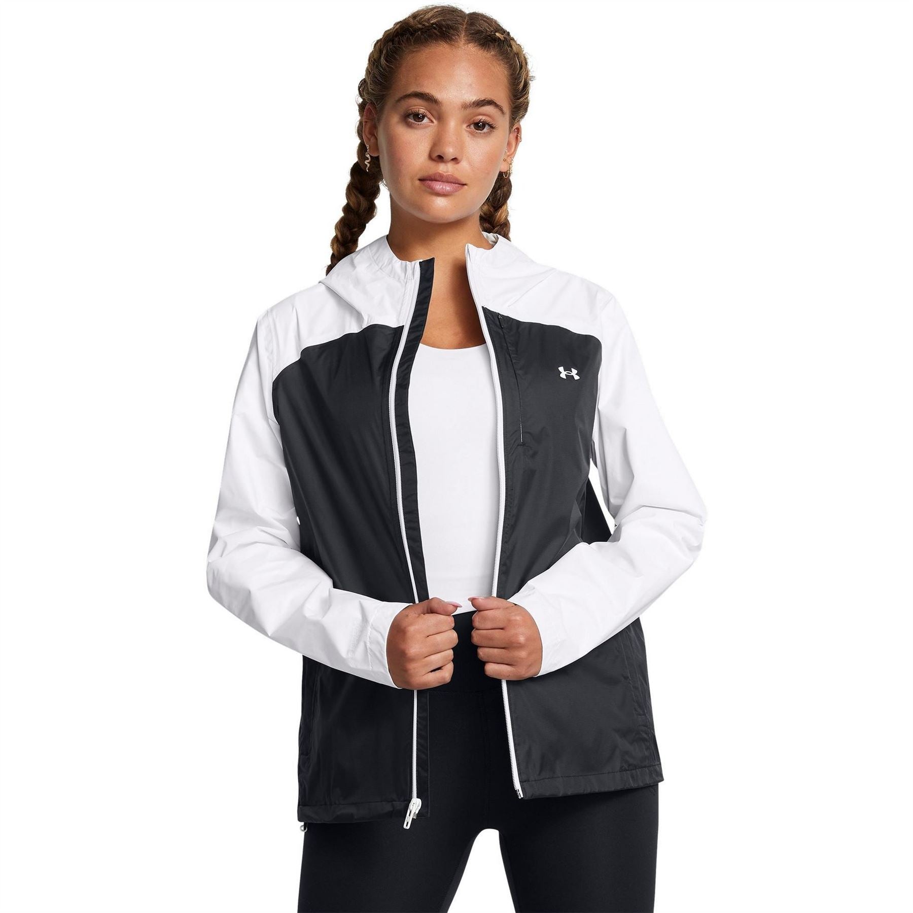 Under Armour Womens Armour Cloudstrike Colorblock Jacket Running Jacket