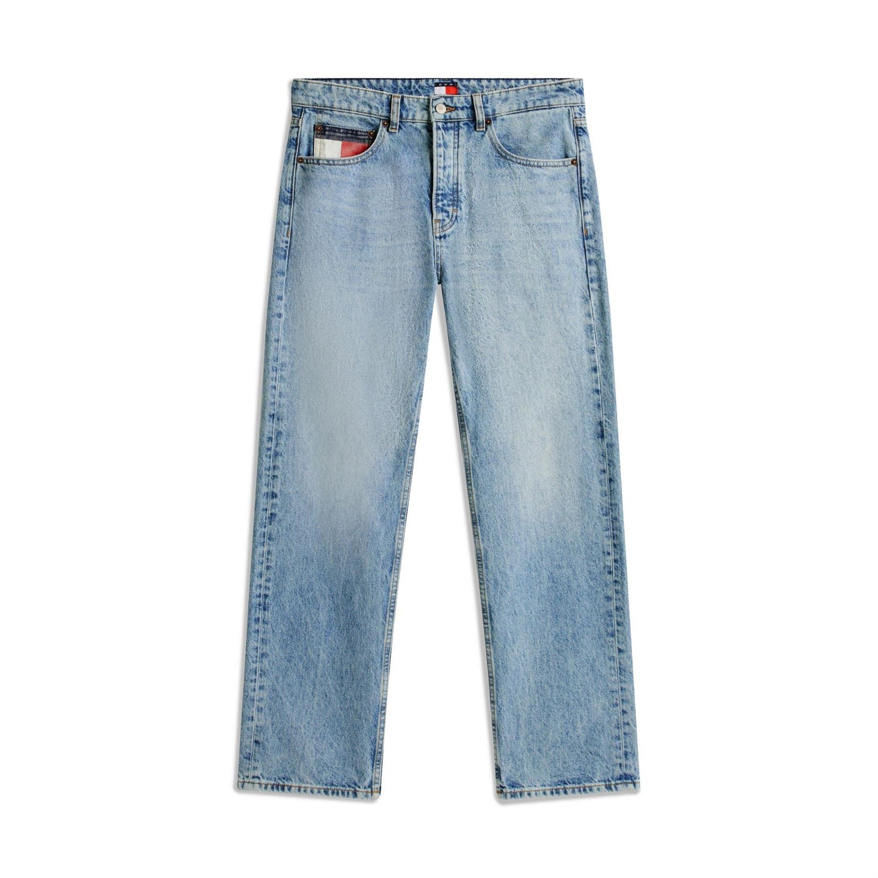 Tommy Jeans Otis Flag Wide Leg Relaxed Fit Jeans