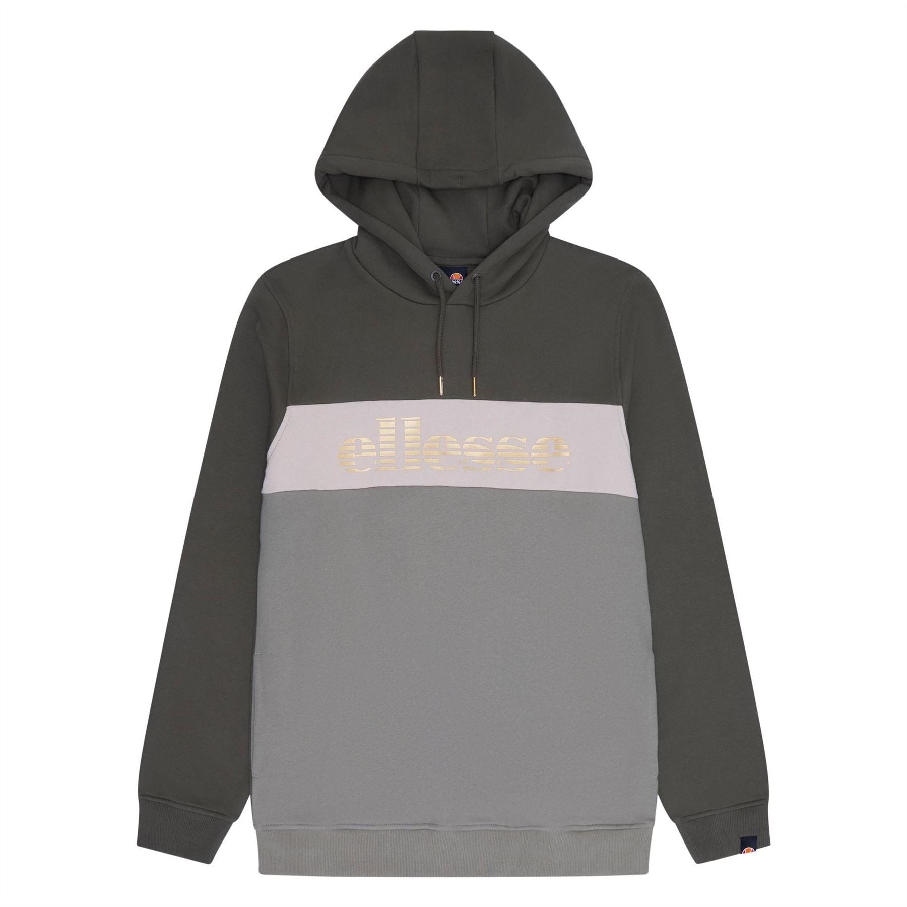 Ellesse Simons Lacoste Lettering Hooded Neck Long Sleeve Sweatshirt