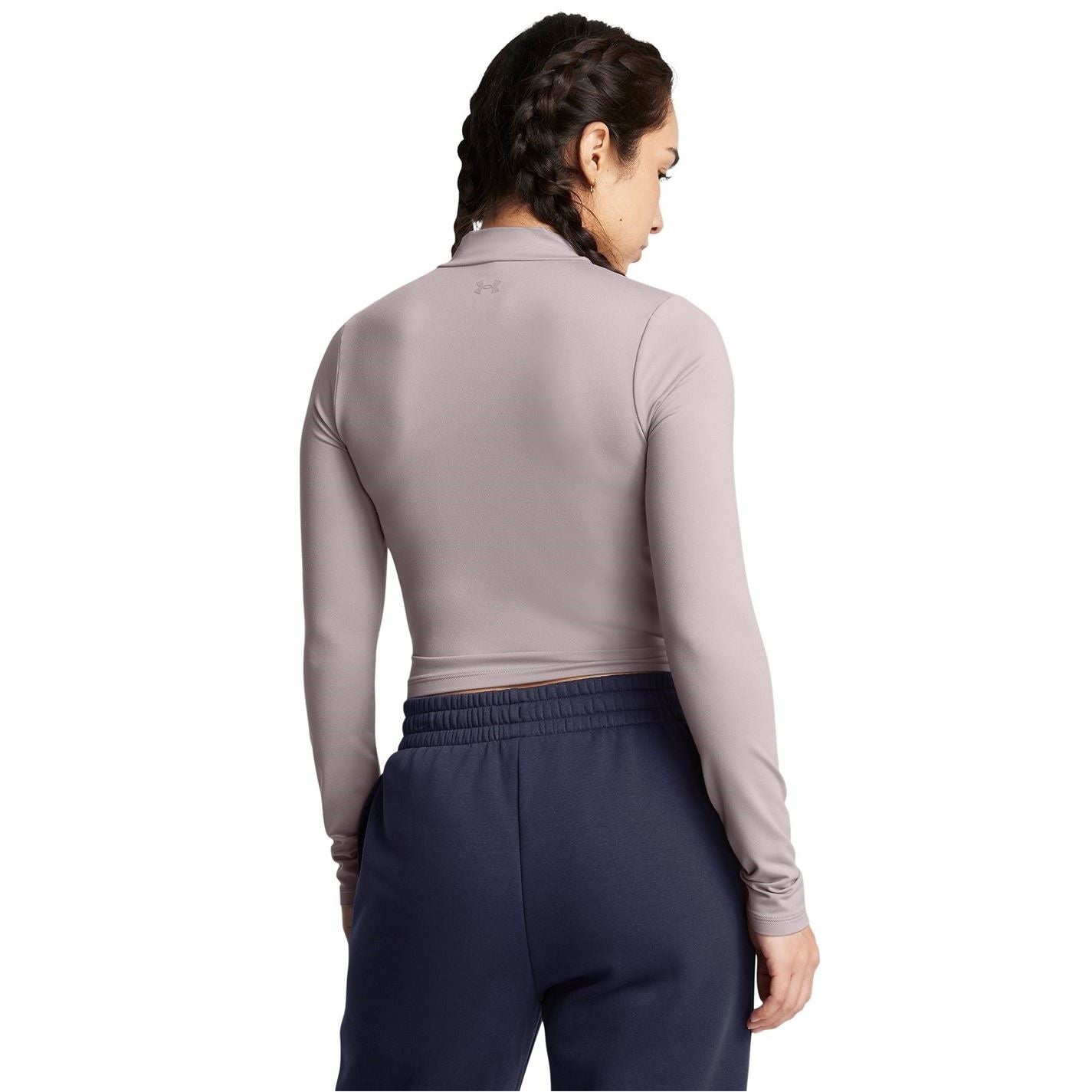 Under Armour Mock Neck Long Sleeve Slim Fit T-Shirt