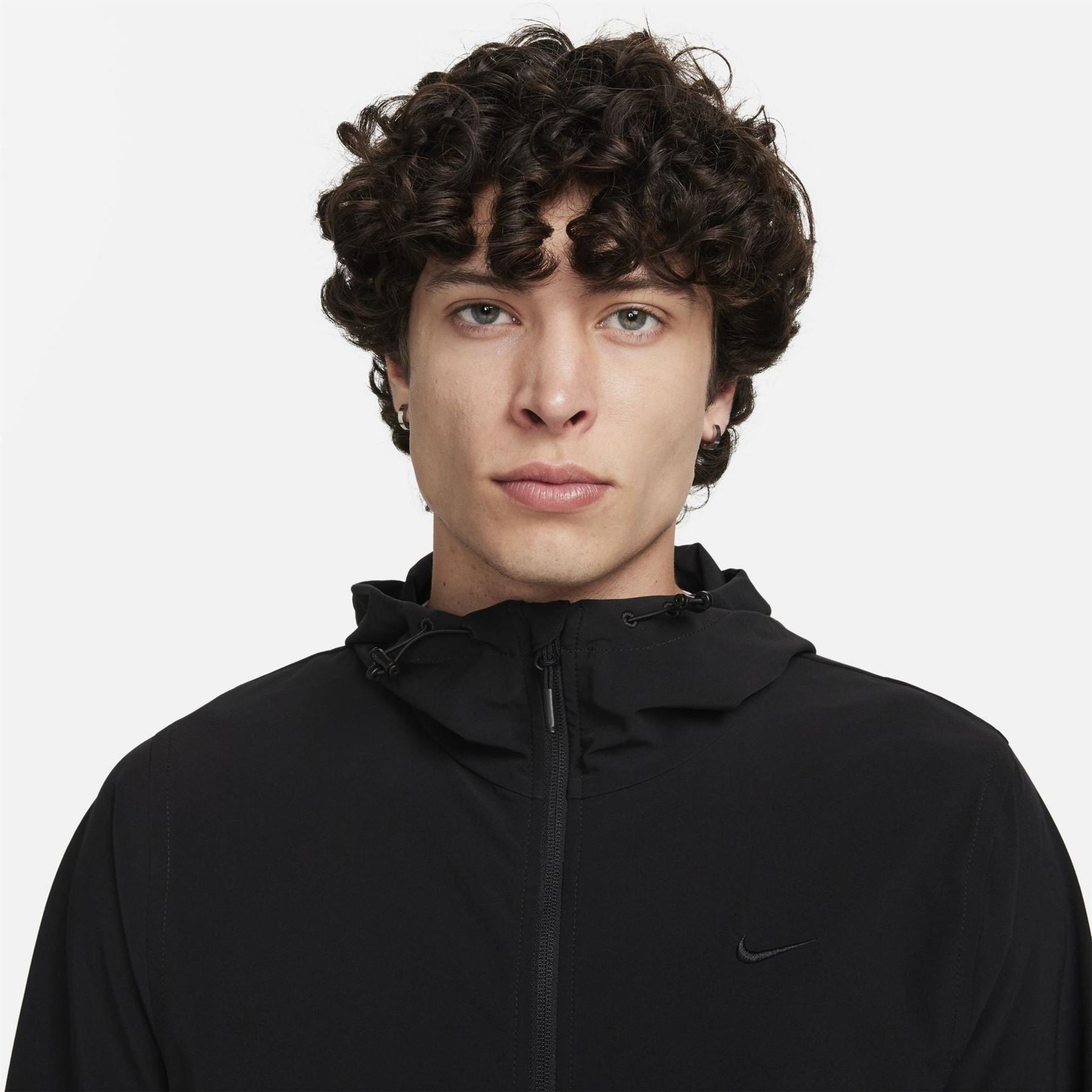 Nike Unlimited Hooded Performance Jacket with Zipped Pocket