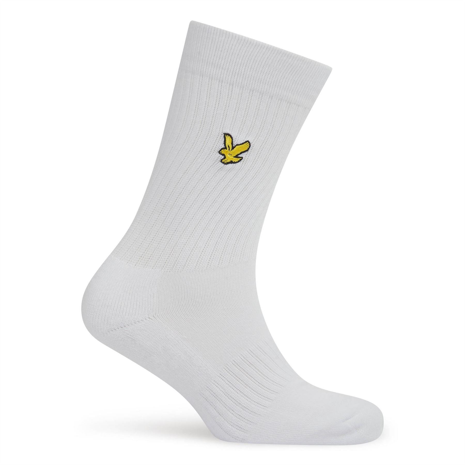 Lyle and Scott 3 Pack Lettering Crew Socks