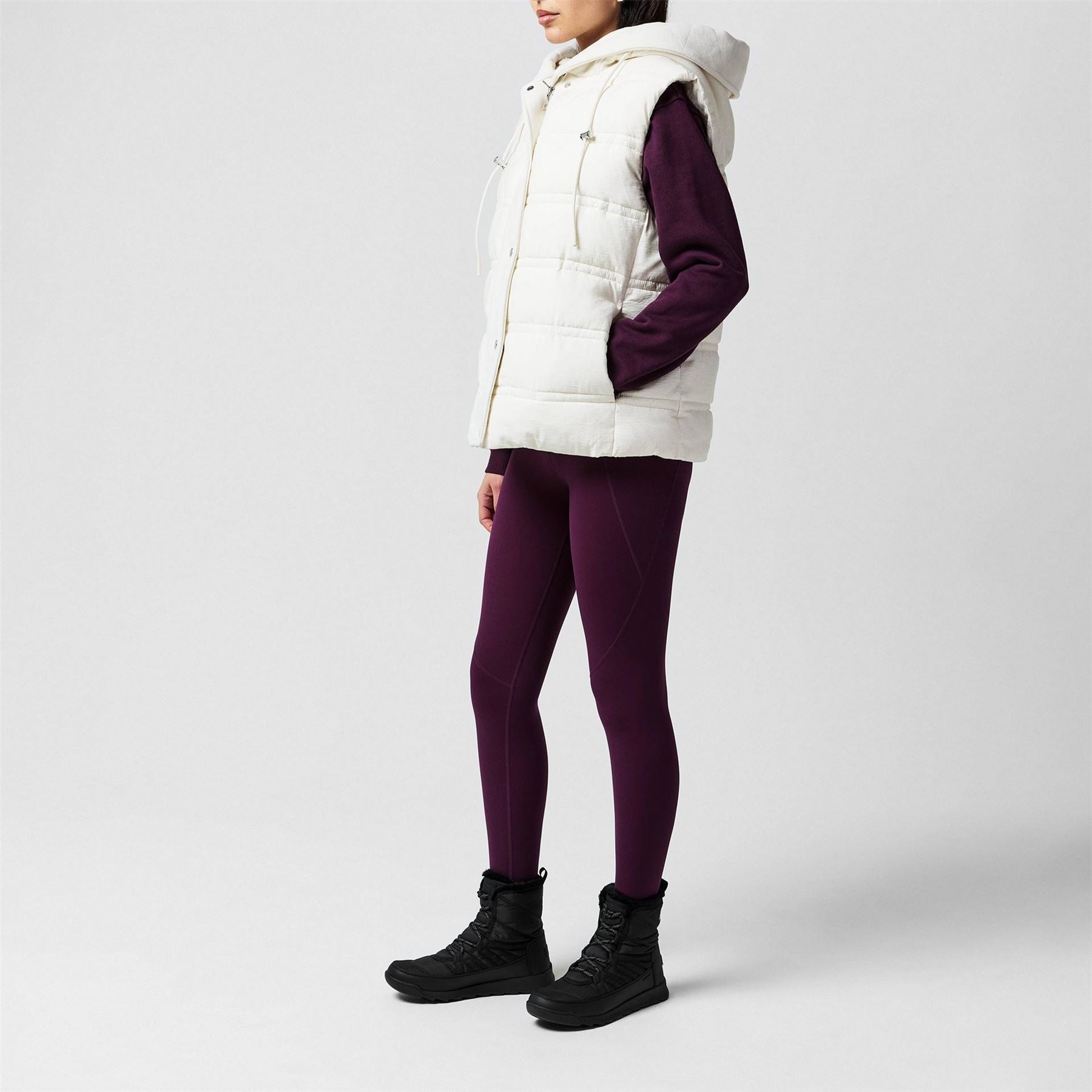 Sorel Whitney Waterproof Lace Up Snow Boots