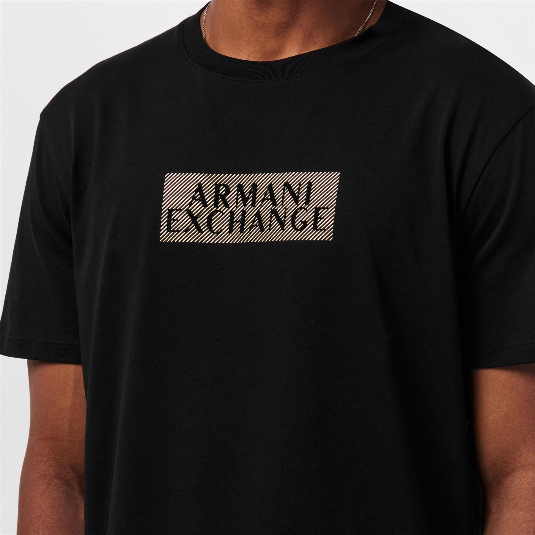Armani Exchange Exchange Crew Neck Short Sleeve Jersey T-Shirt