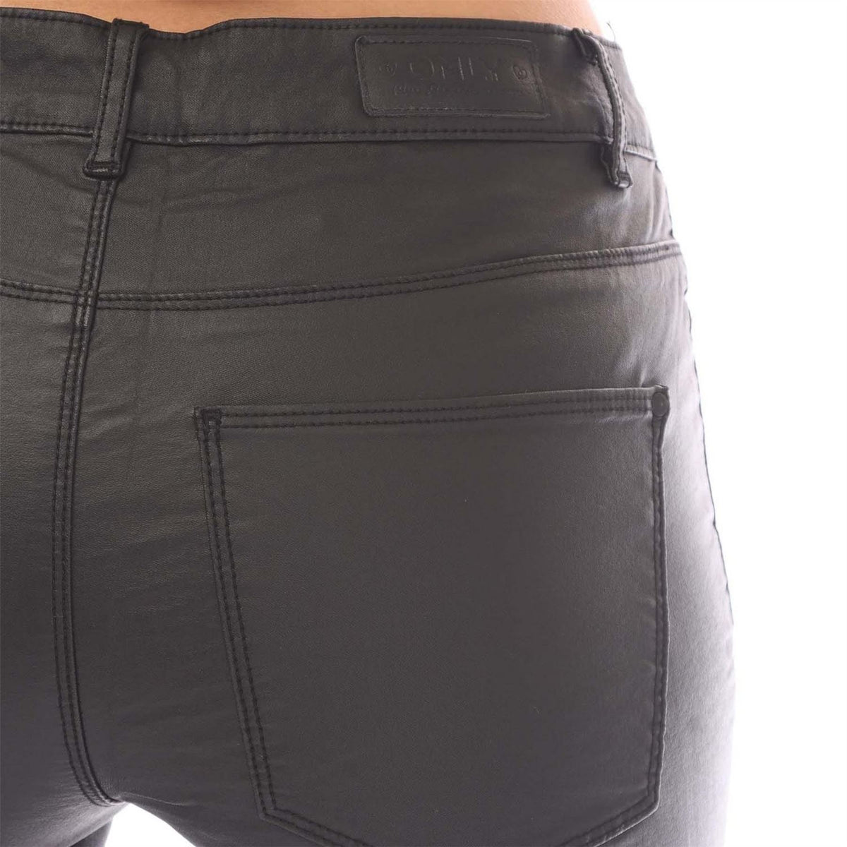 Only K Faux Leather Trousers