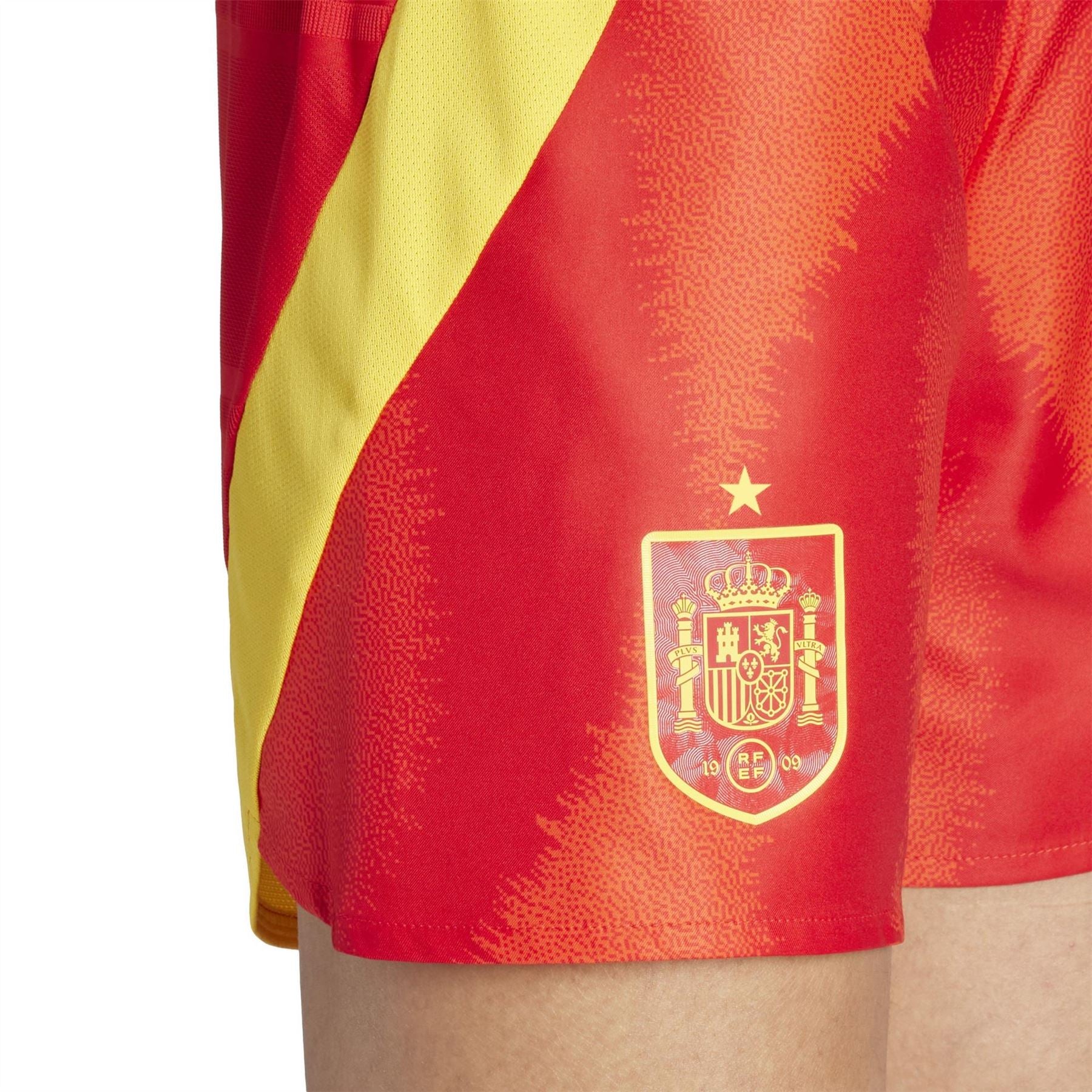adidas Color Block Straight Leg Soccer Bermuda Shorts