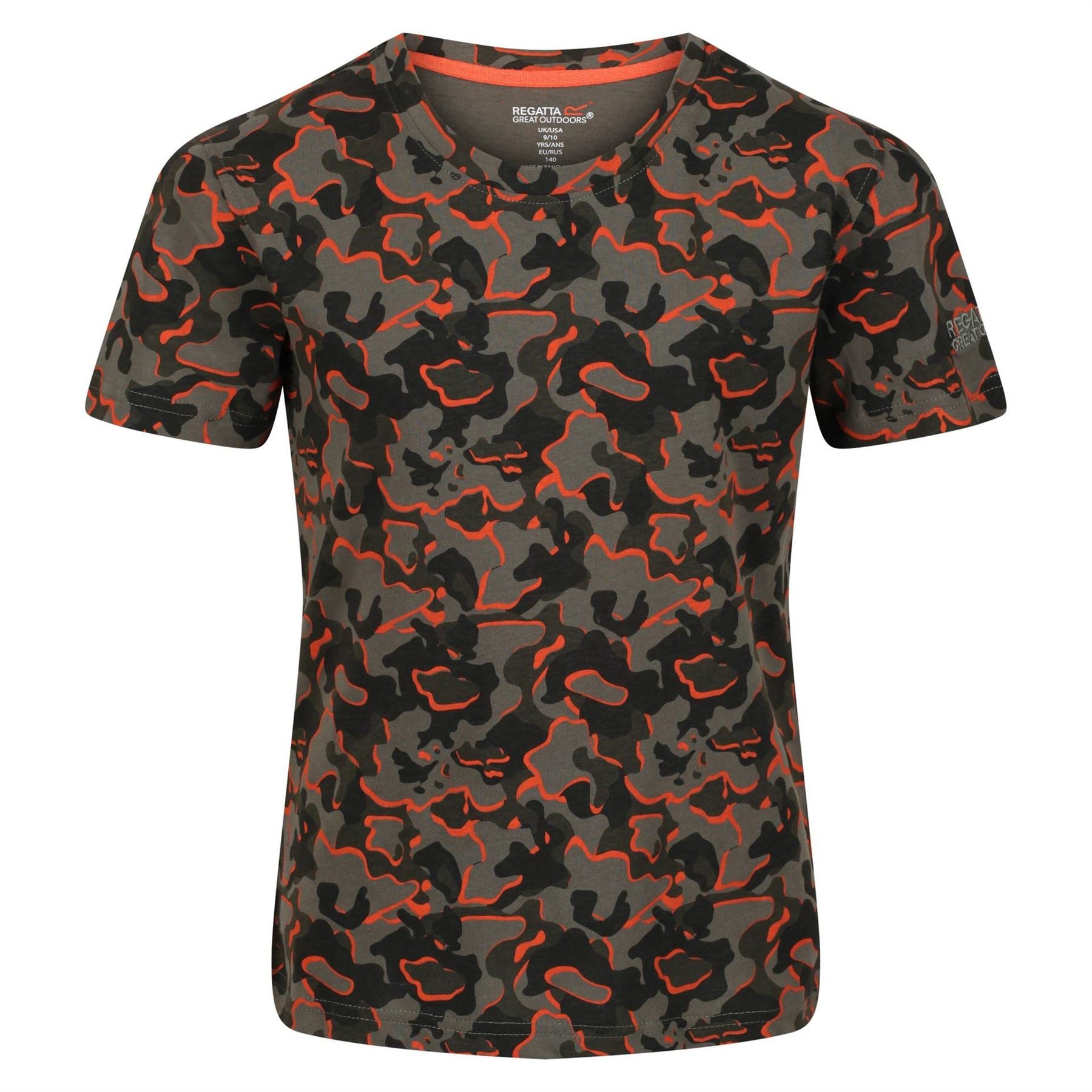 Regatta Regular Fit Crew Neck Short Sleeve T-Shirt