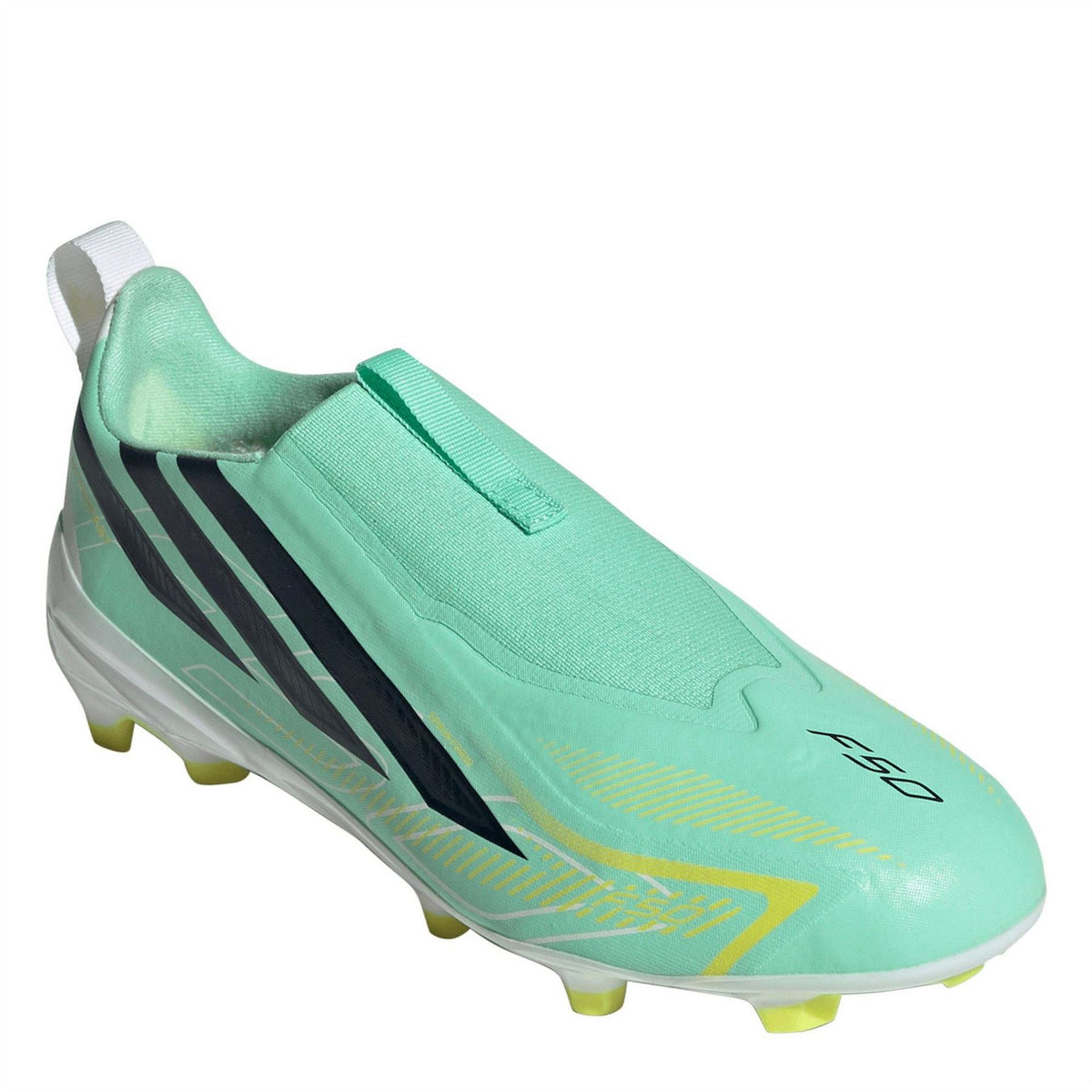 adidas Hyperfast League Laceless Firm Ground Football Boots Juniors