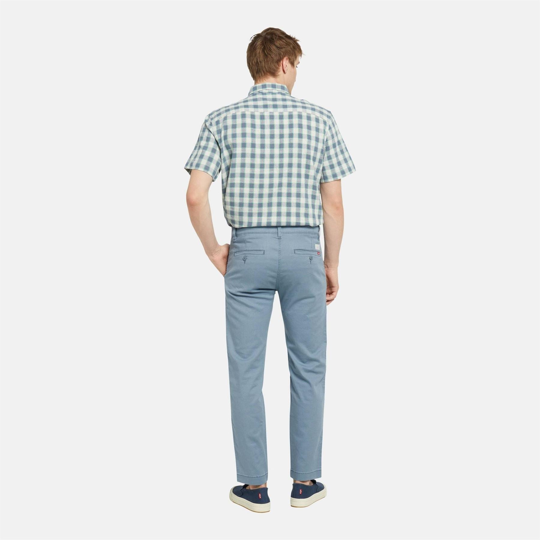 Levis Xx Solid Patterned Straight Chinos