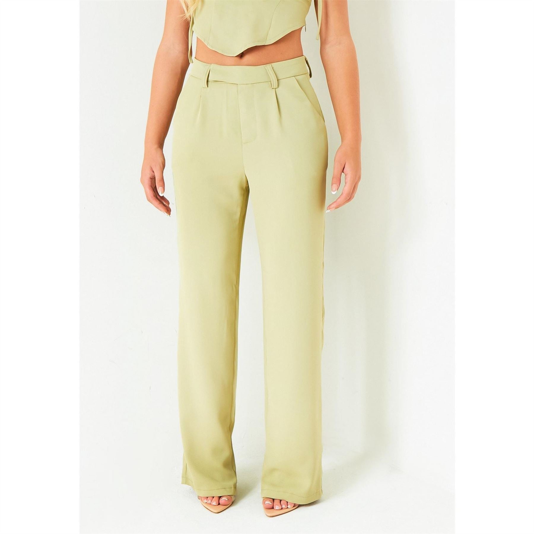 Missy Empire Straight Leg Trousers