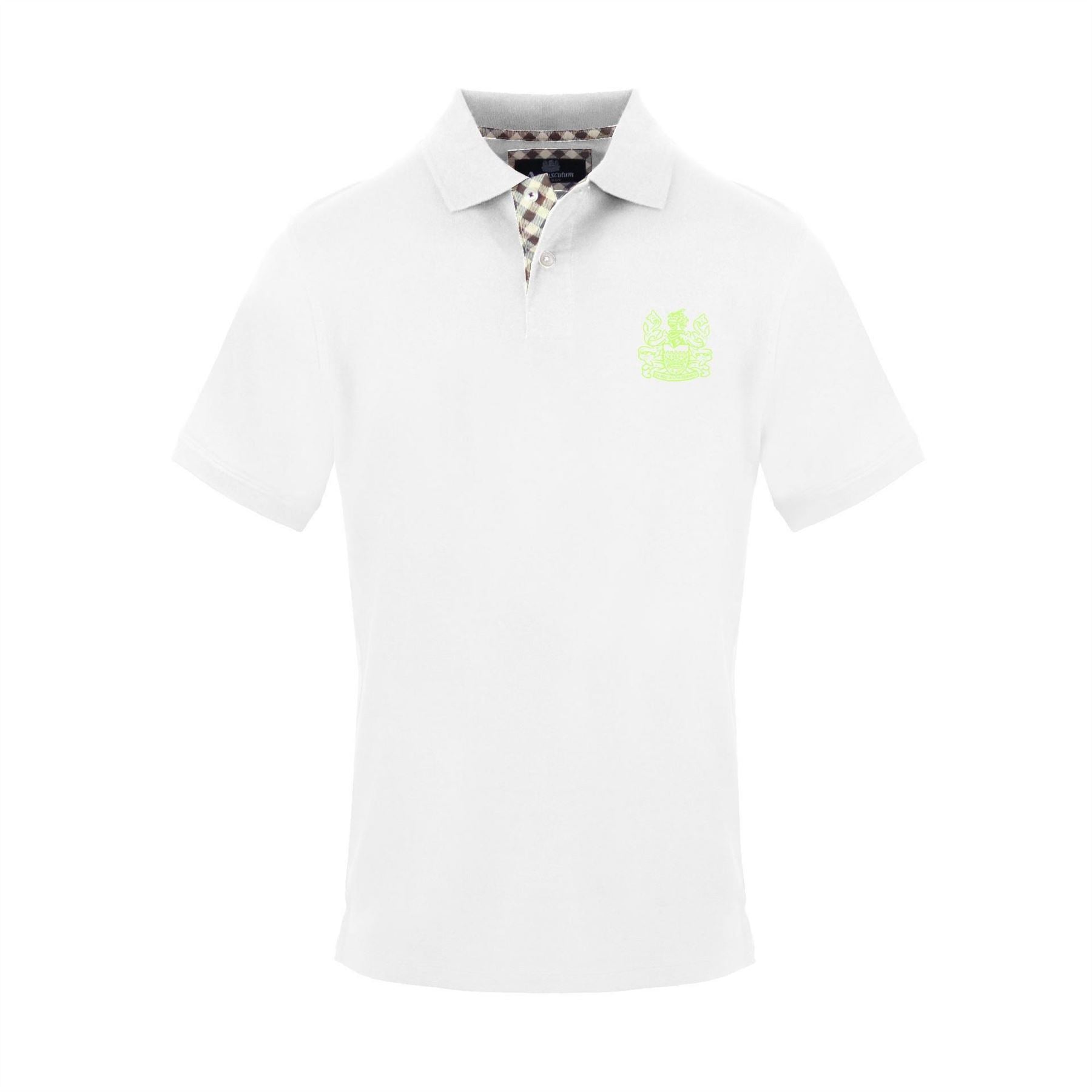Aquascutum Collared Neck Short Sleeve Polo Shirt