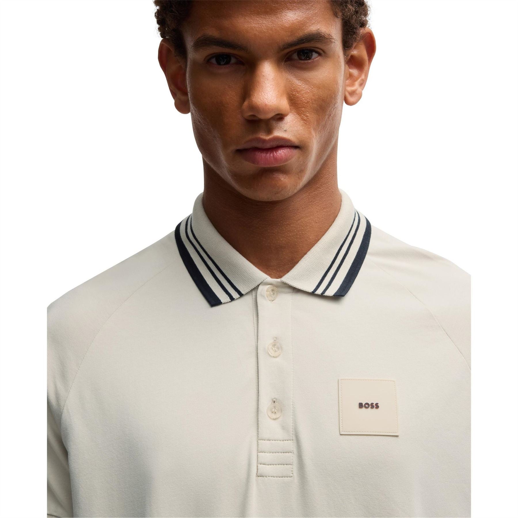 Boss Hbg Paddy Rib Polo Shirt, Sporty Sophistication