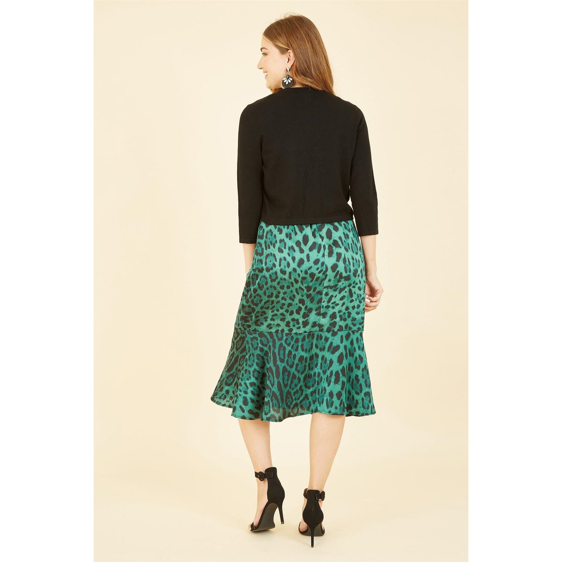 Yumi Knitted Curve Bolero