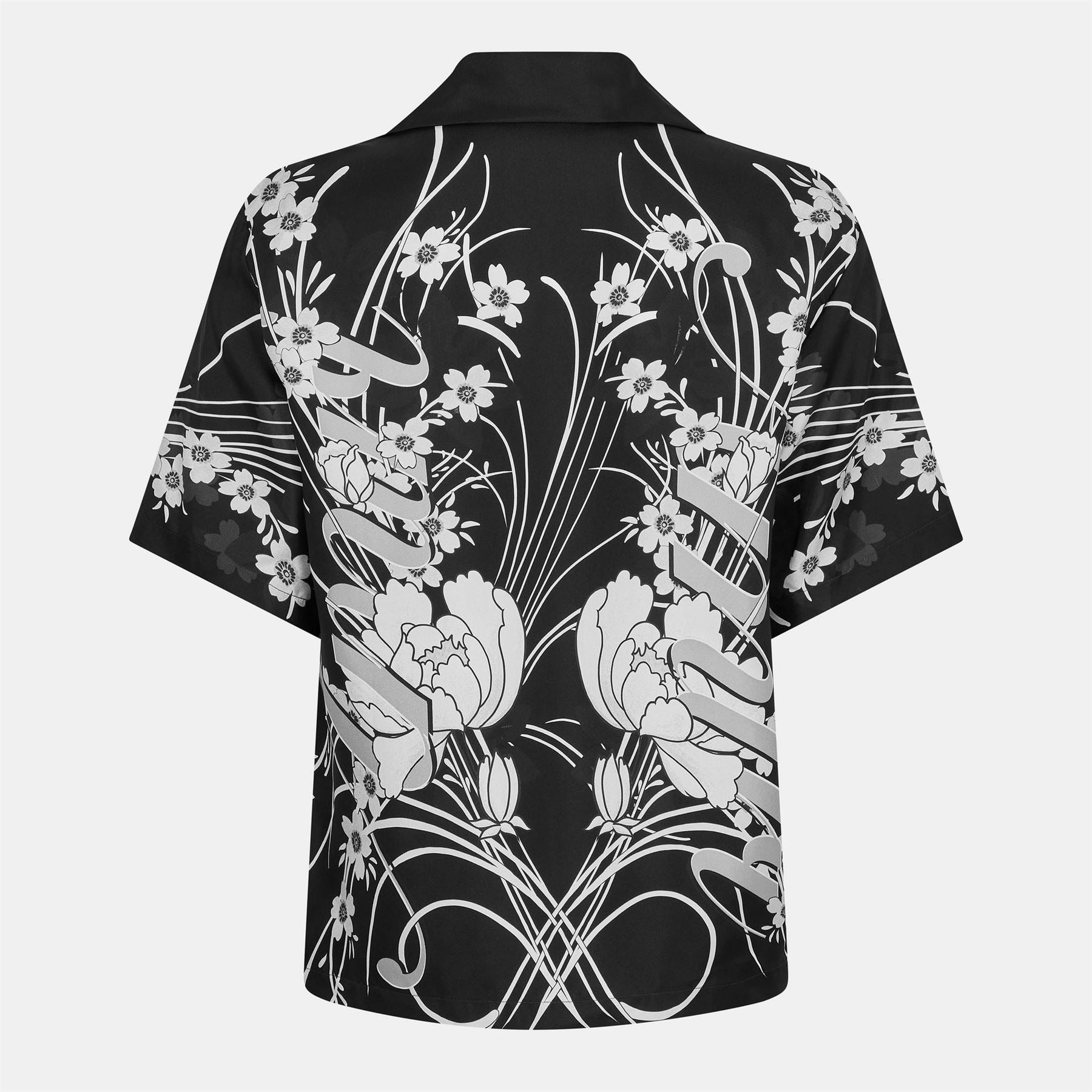 Amiri Floral Short Sleeve Bowling Shirt