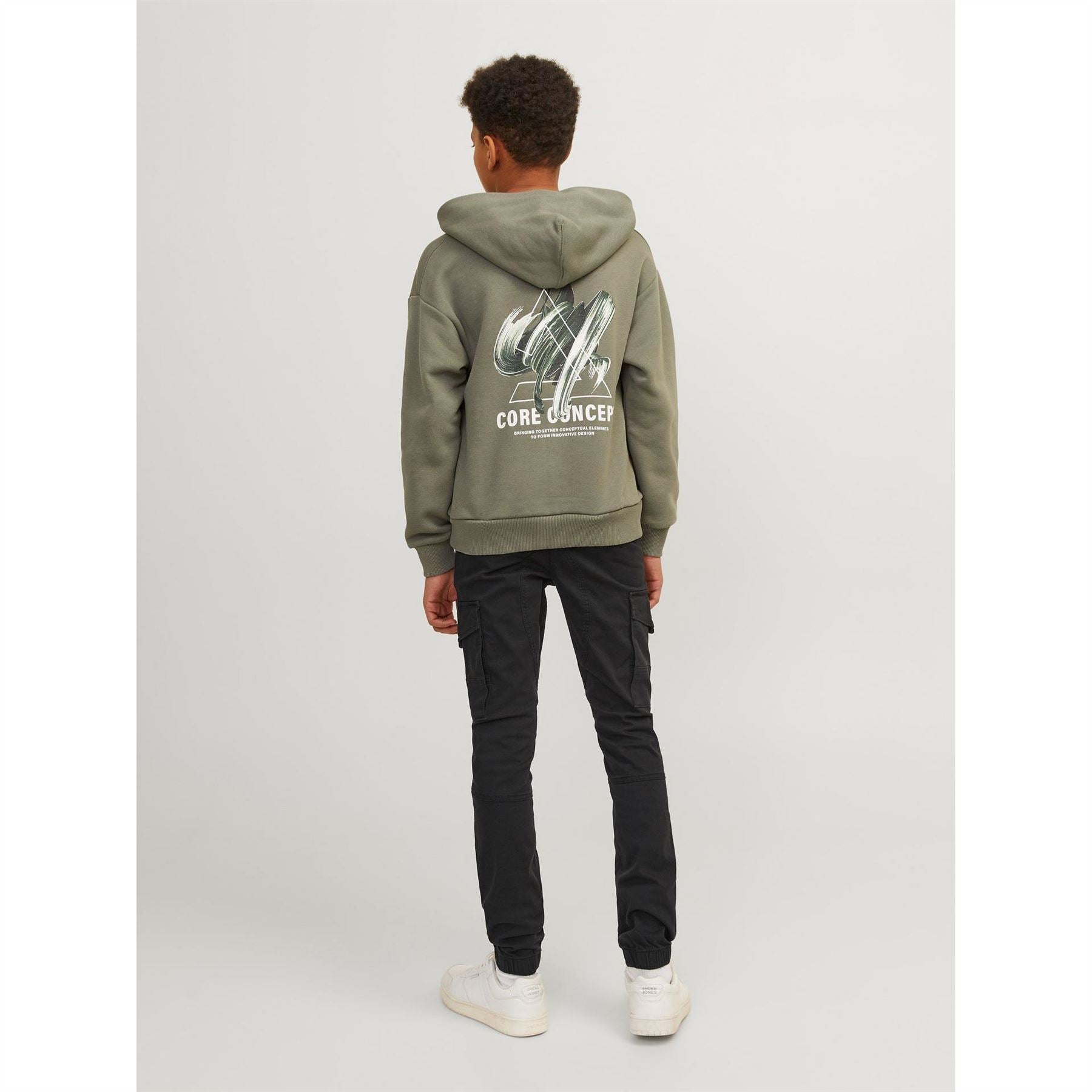 Jack and Jones Paul Flake Slim Stretch Cuffed Cargo Pants Junior