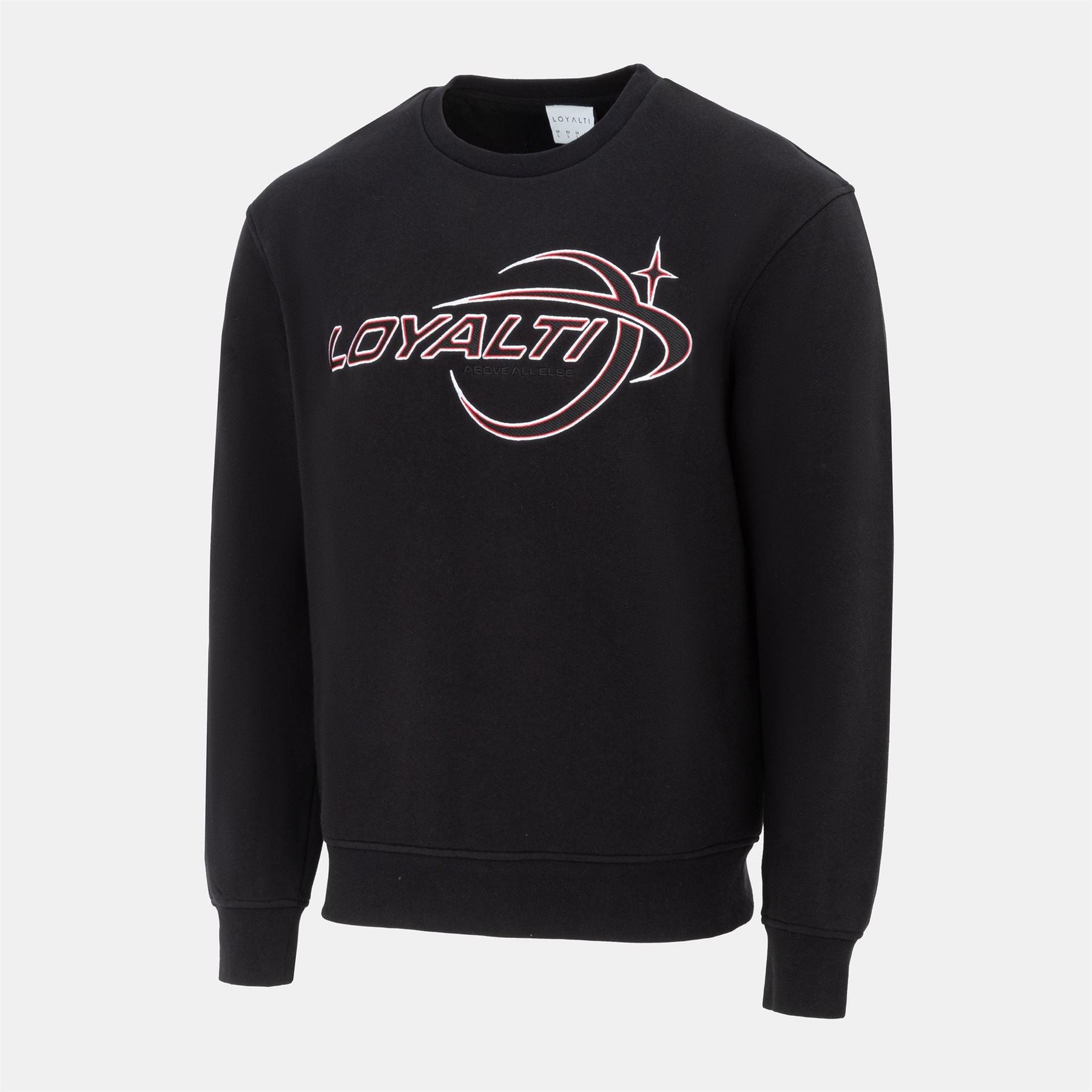 Loyalti Mens Galaxy Crewneck Sweatshirt