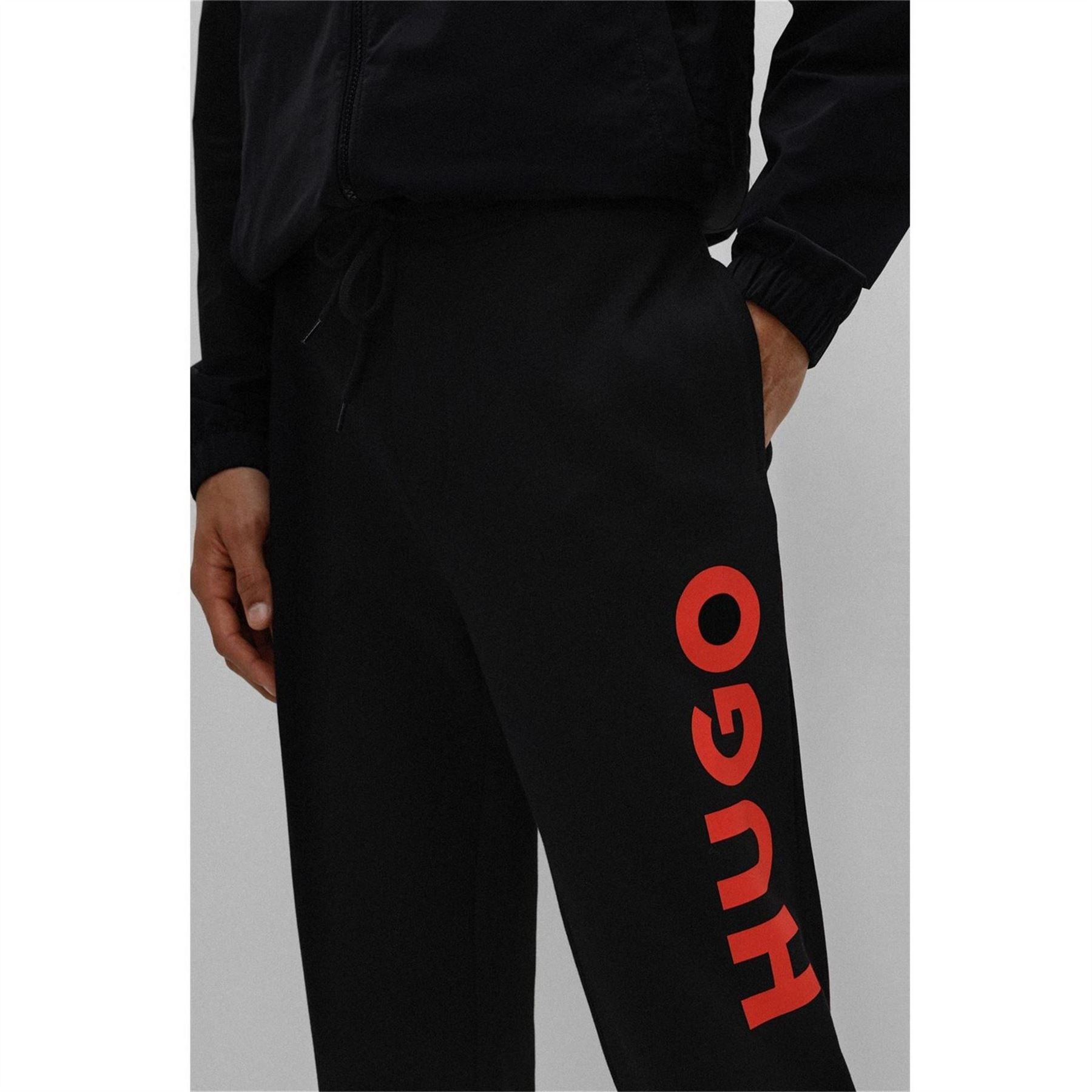 Hugo Dutschi Logo Print Slim Joggers