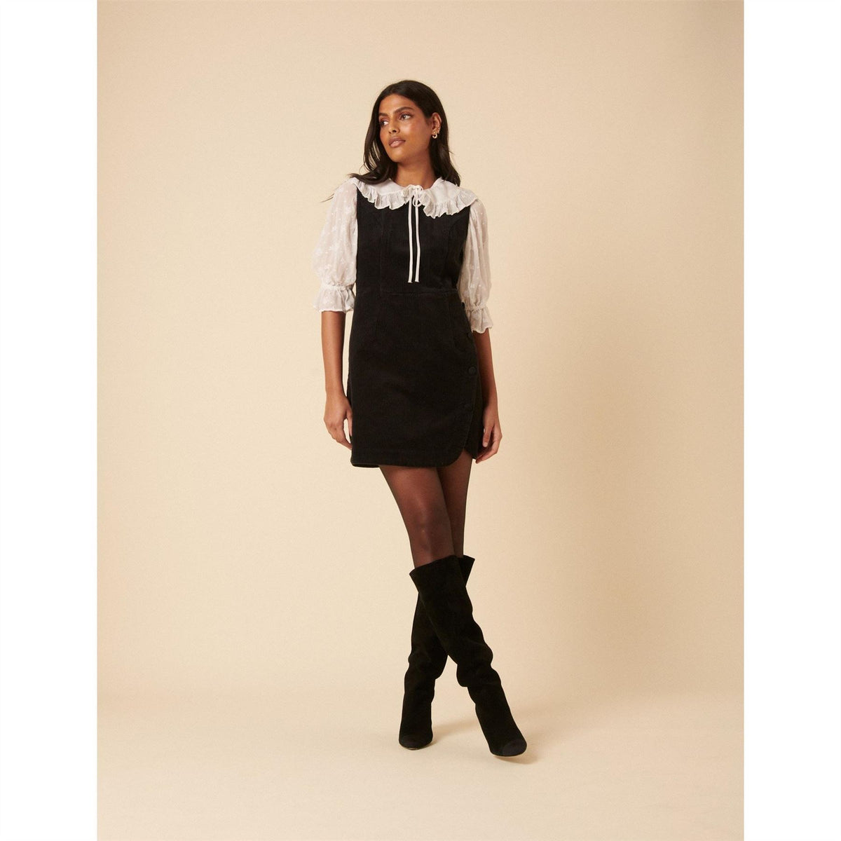 Nobodys Child Birch Pinafore Mini Dress